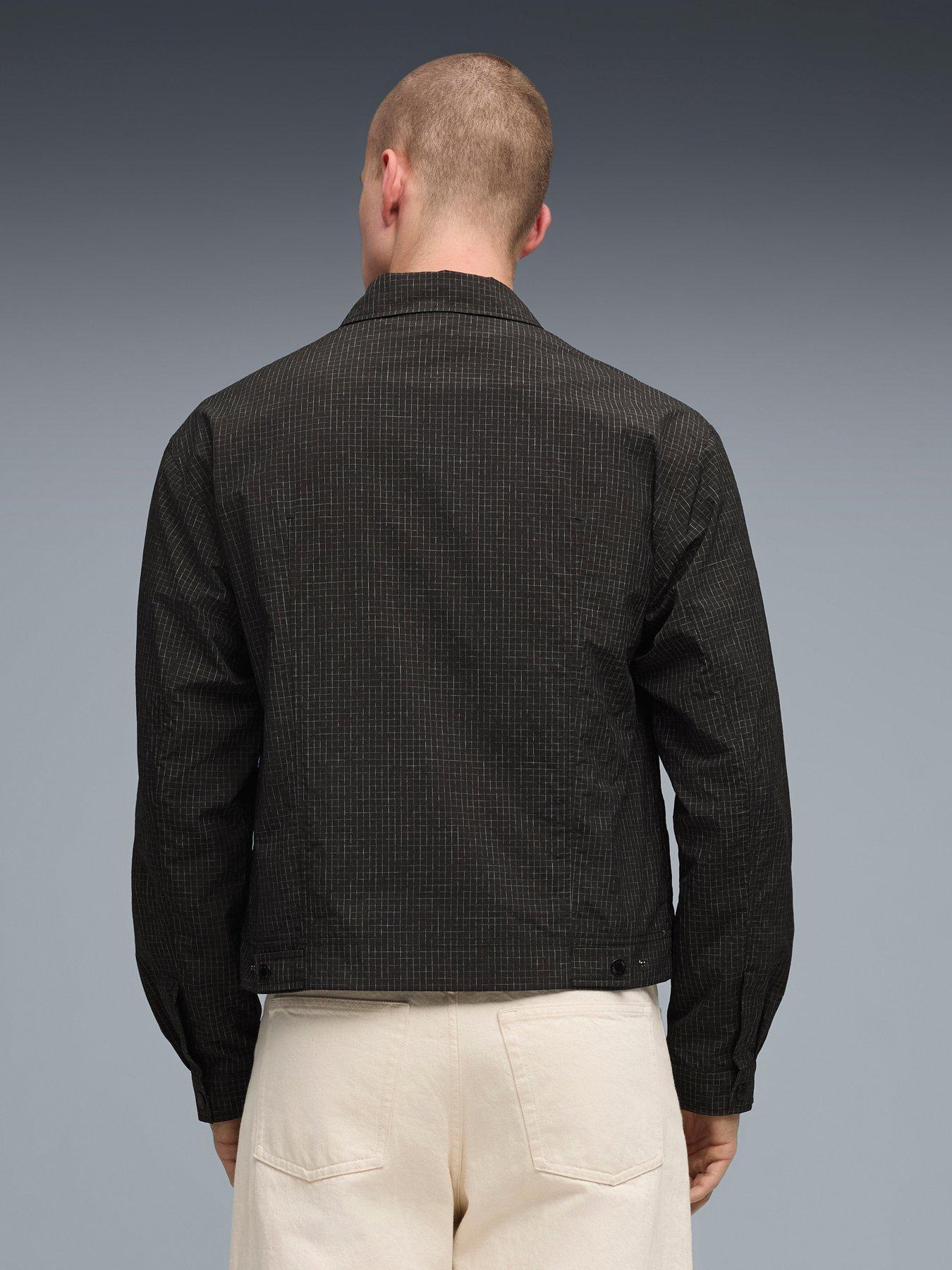 Image 4 of 6 of Puma Mens Wardrobe Essential Chore Jacket - Black