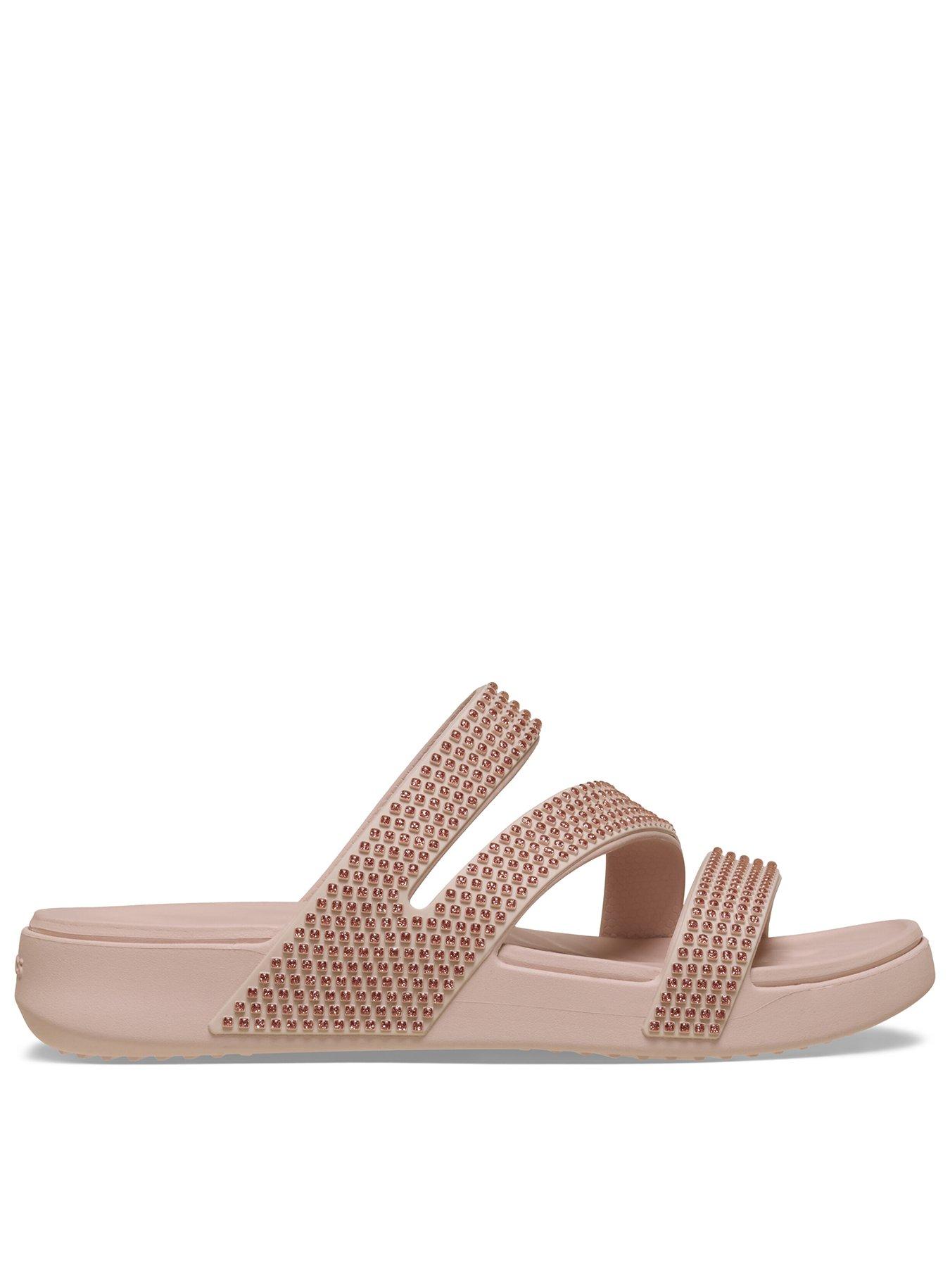 Crocs Getaway Gems Strappy Sandal - Pink