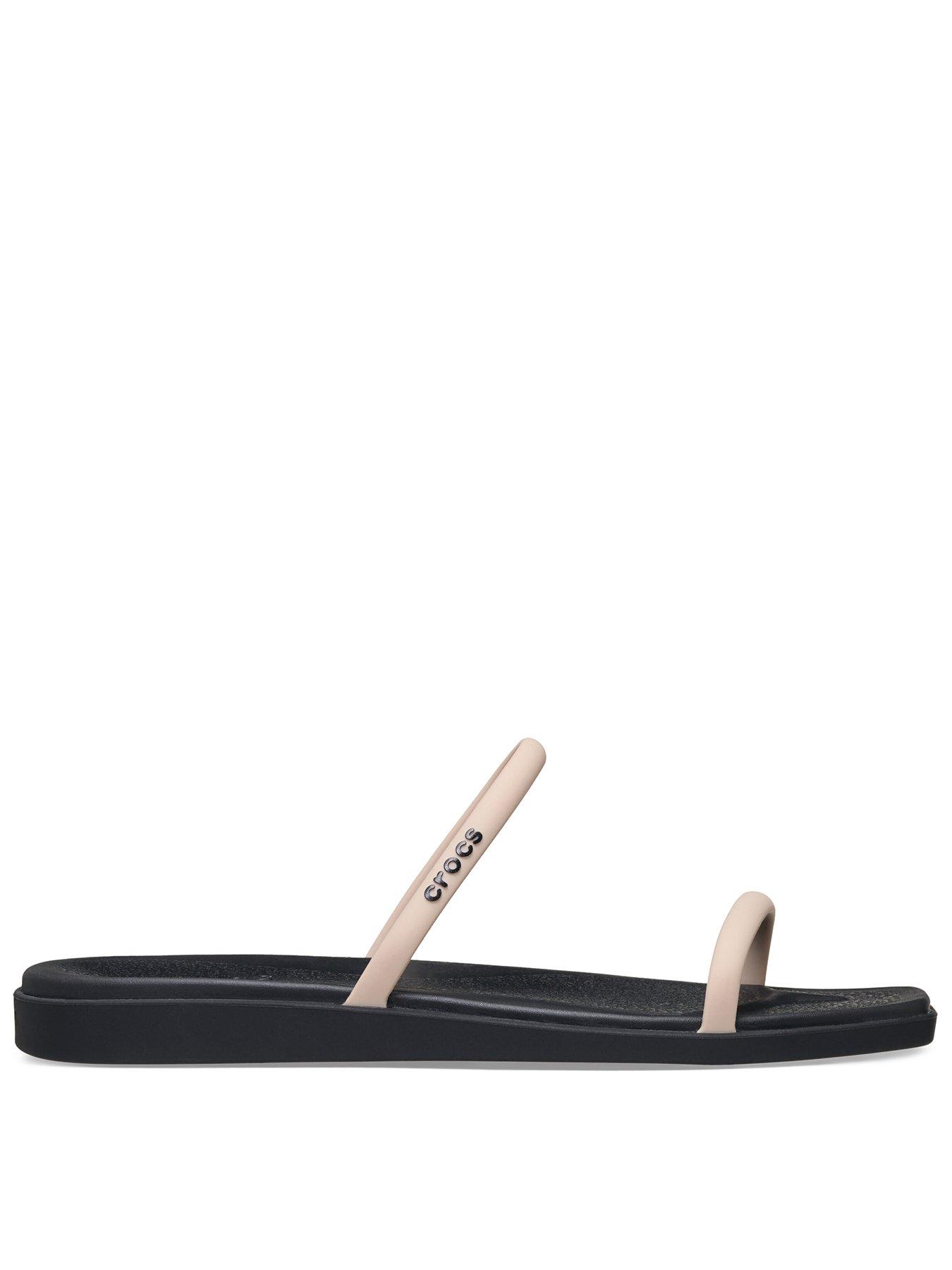 Image 1 of 6 of Crocs Miami Two Tone Two Strap Sandal- Dulce/Black
