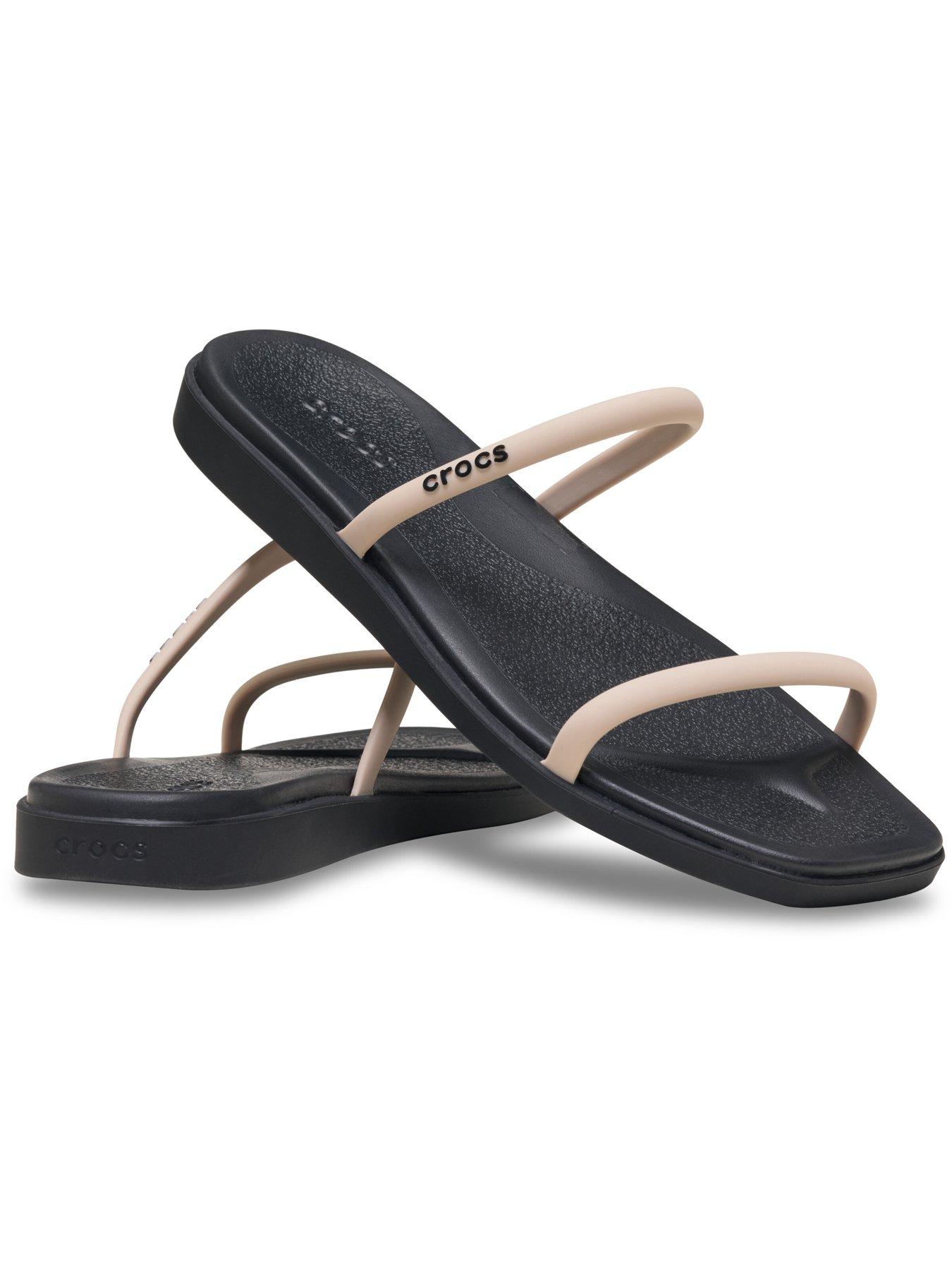 Image 6 of 6 of Crocs Miami Two Tone Two Strap Sandal- Dulce/Black