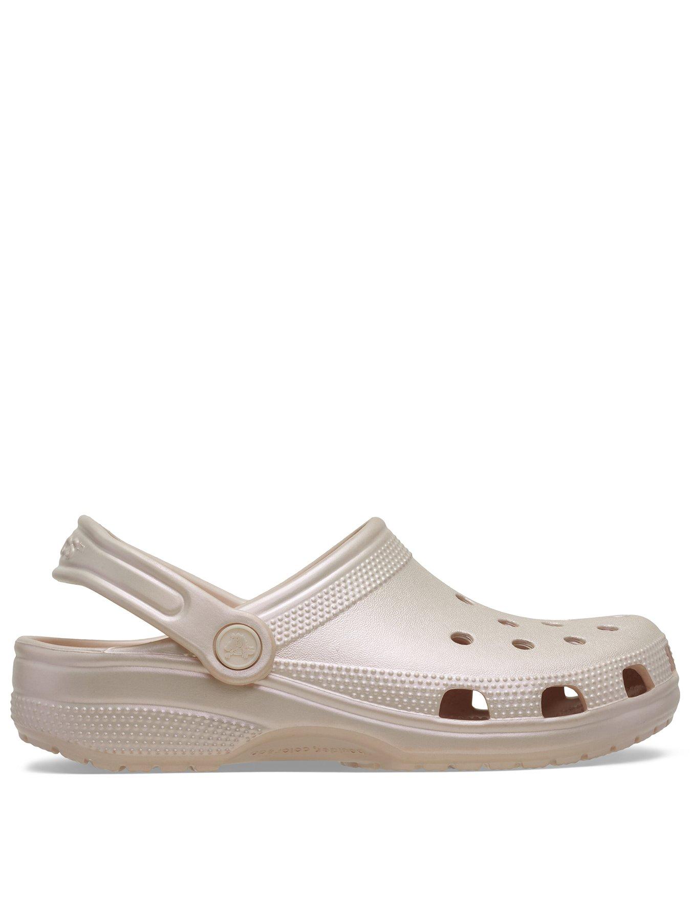 Crocs Classic Pearl Shine Clog - Quartz