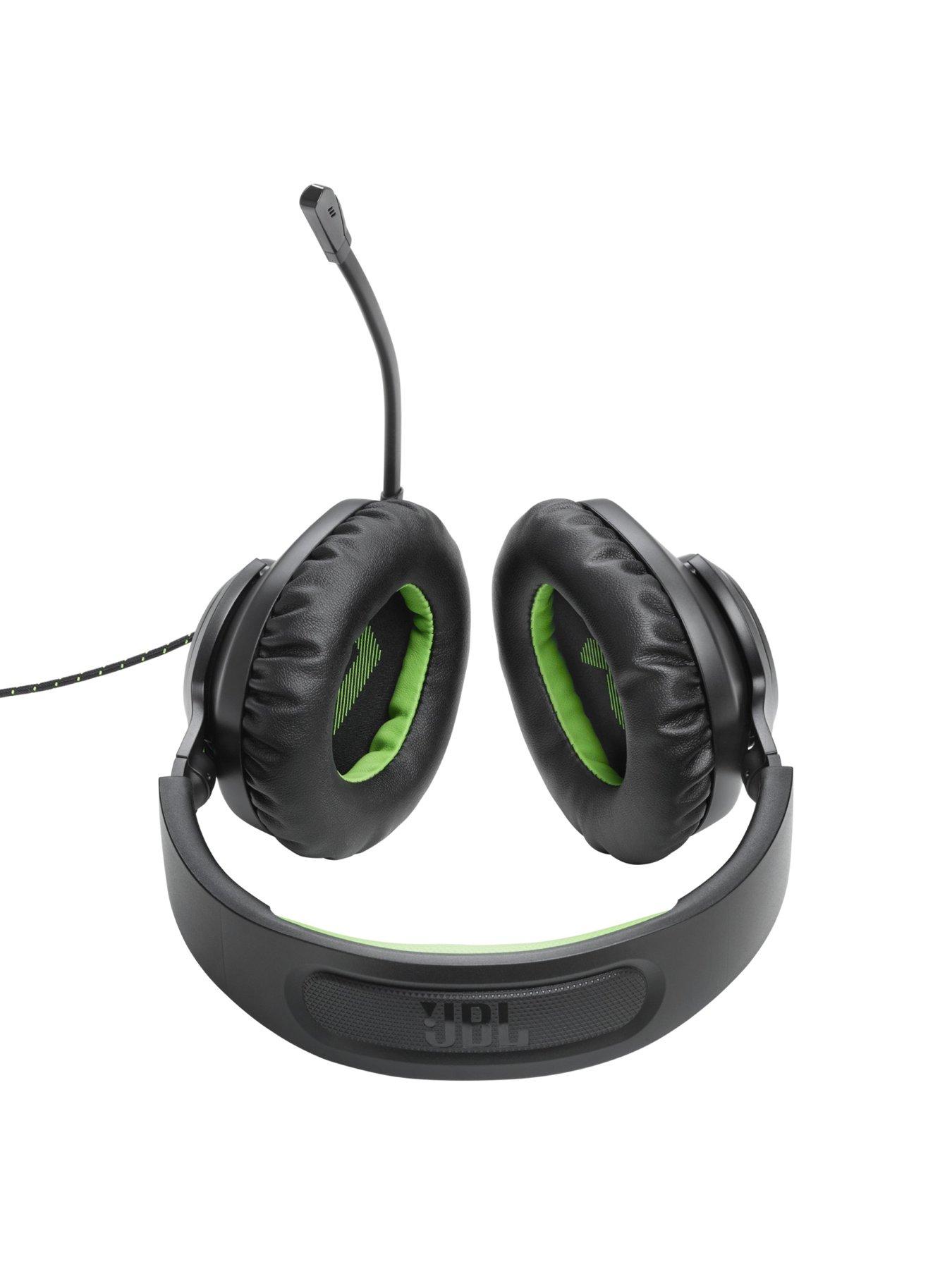 Image 7 of 7 of JBL Quantum 100X Gaming Headset - Black/Green