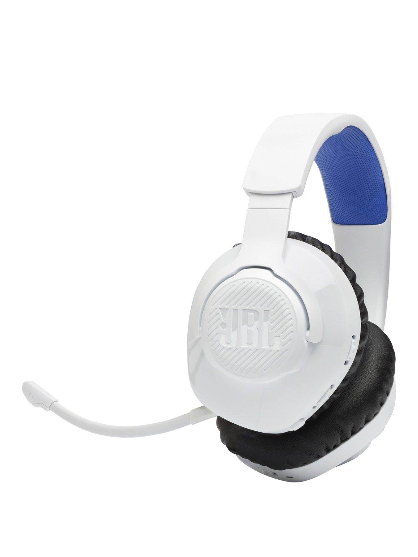 JBL Quantum 360P Wireless Gaming Headphones - White