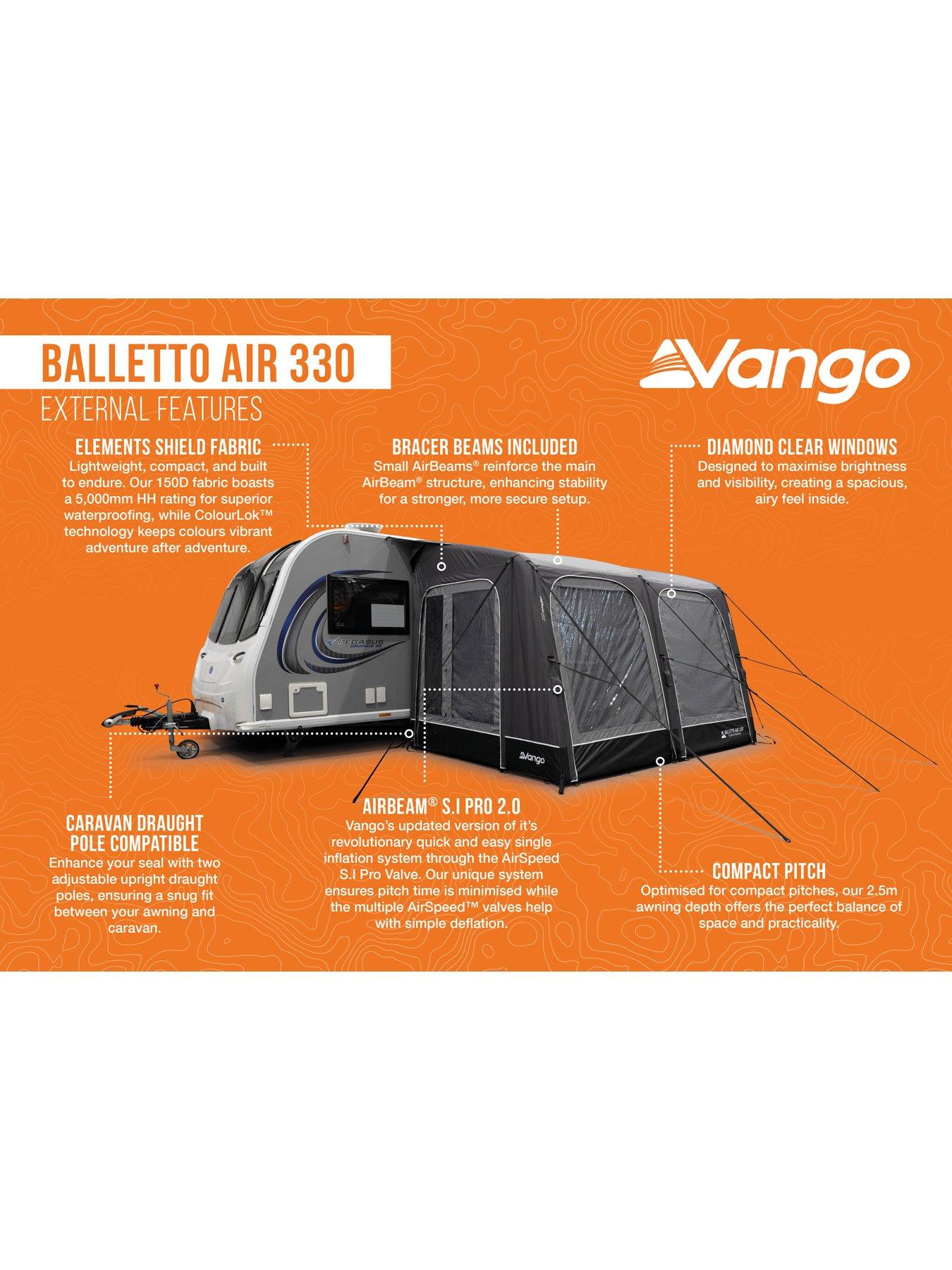  image of vango-balletto-air-330-caravan-awning