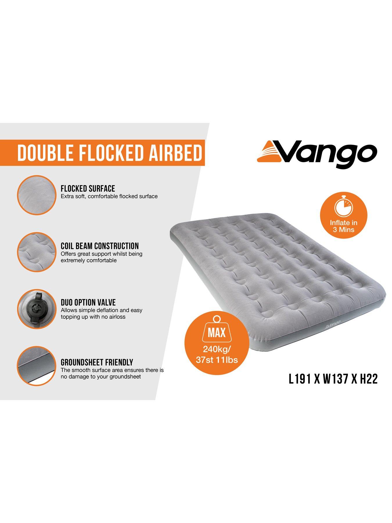 Image 2 of 2 of Vango Double Flocked Airbed