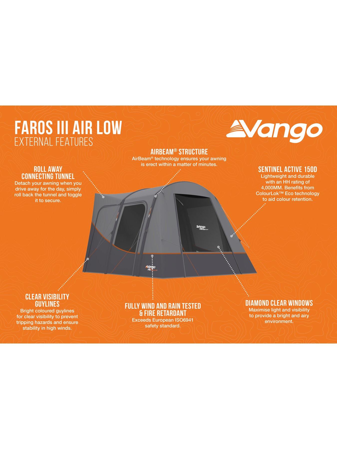 Image 3 of 8 of Vango Faros Iii Air Low Drive Away Awning