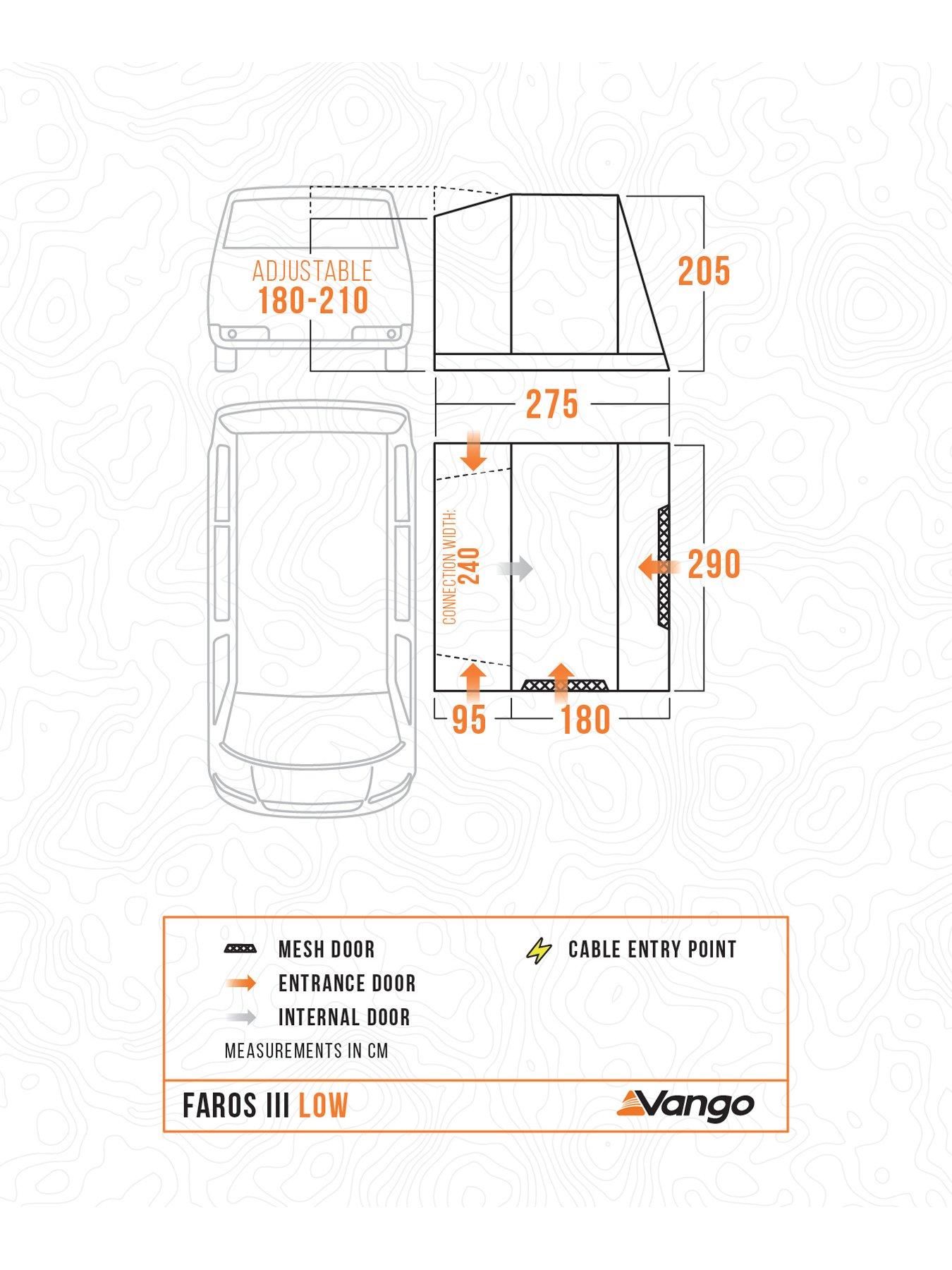Image 2 of 8 of Vango Faros III Low Drive Away Awning&nbsp;