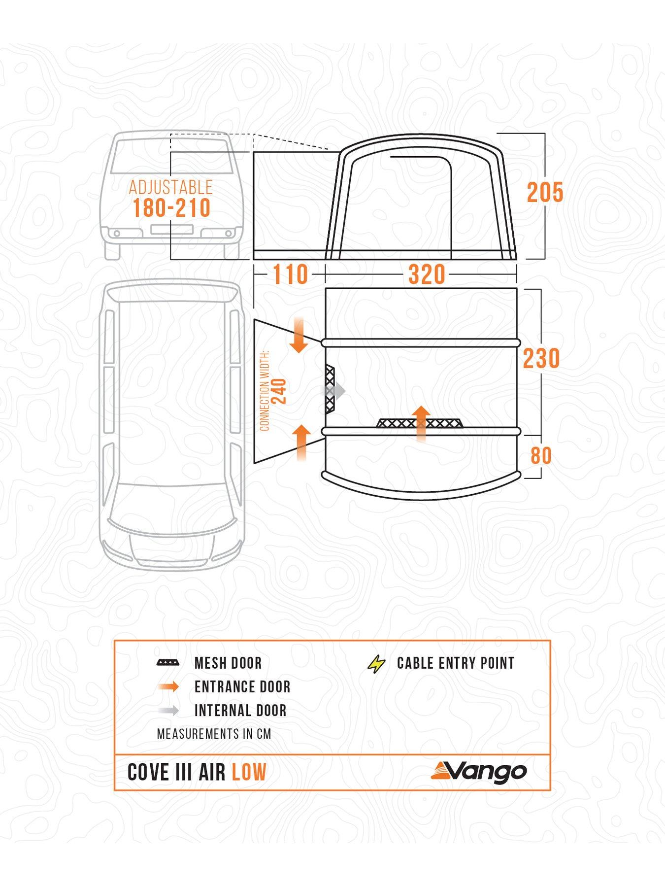  image of vango-cove-iii-air-low-drive-away-awning