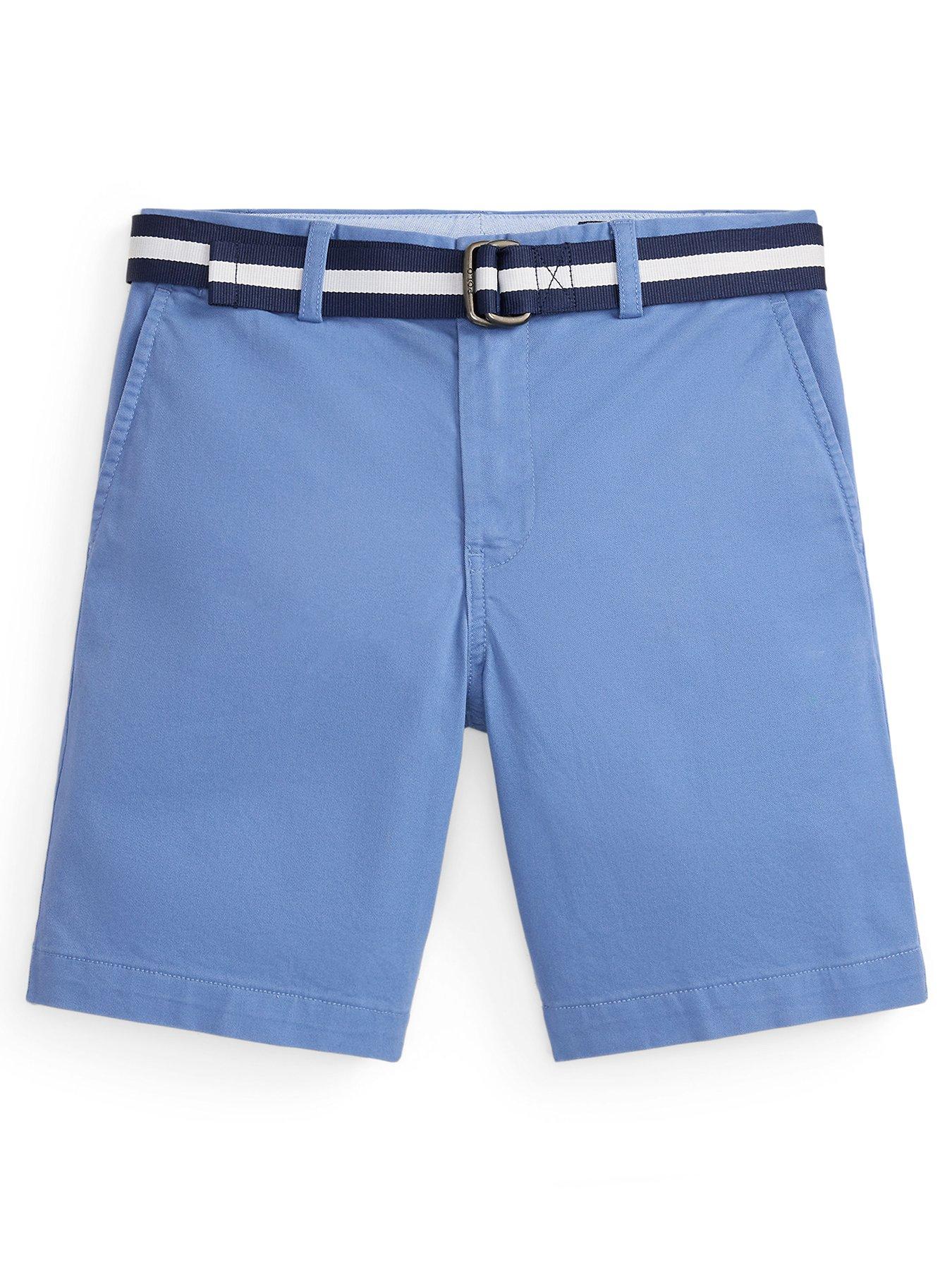 Polo Ralph Lauren Boys Flat Front Shorts - Blue