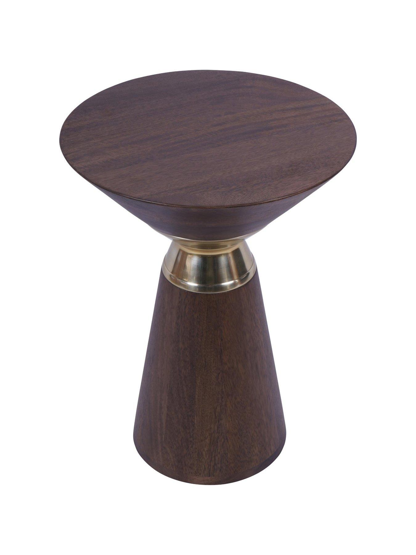 Image 3 of 5 of Libra Interiors Amalfi Wooden Side Table