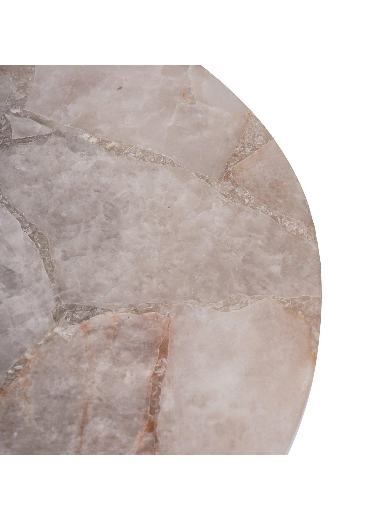  image of libra-interiors-bosworth-smokey-quartz-side-table