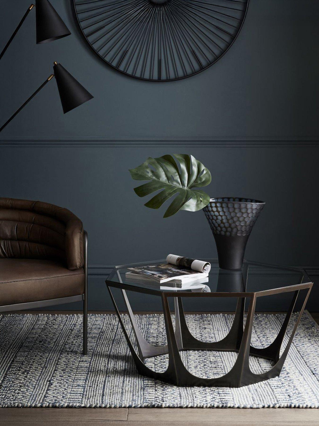 Libra Interiors Catalan Bronze Gilded Coffee Table