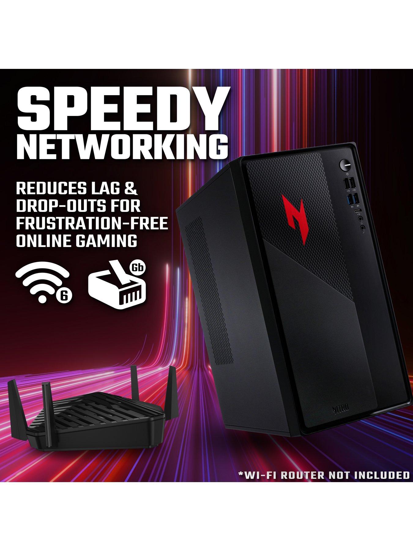  image of acer-nitro-n20-gaming-desktop-intel-core-i5-16gb-ram-512gb-ssd-black