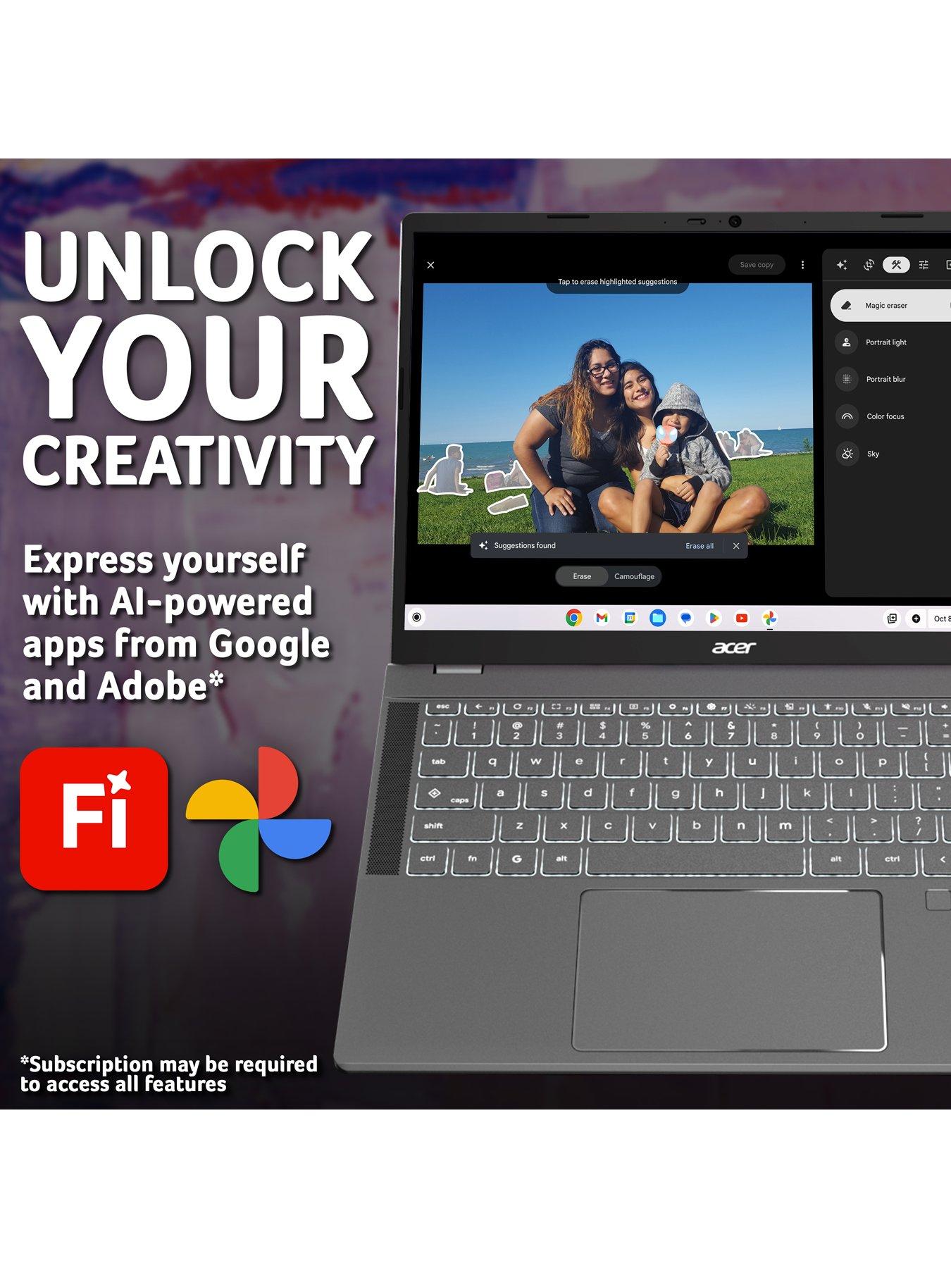  image of acer-chromebook-plus-514-14in-fhdnbspintel-core-i3nbsp8gb-ram-256gb-ssd-iron