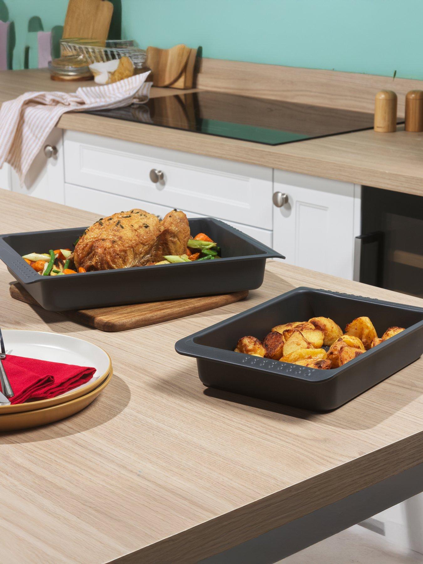 Russell Hobbs Rh Shield 2pc Roaster Set