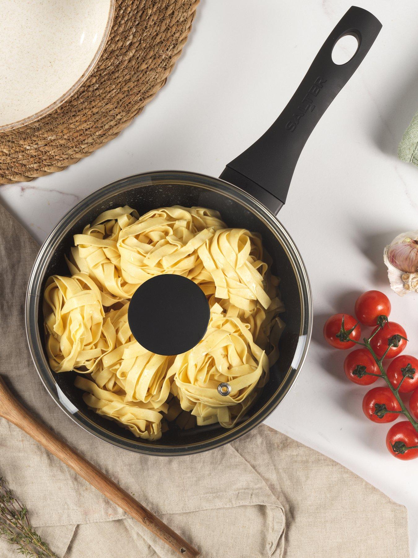 Image 5 of 6 of Salter Salter Megastone 3pc Pan Set - Silver