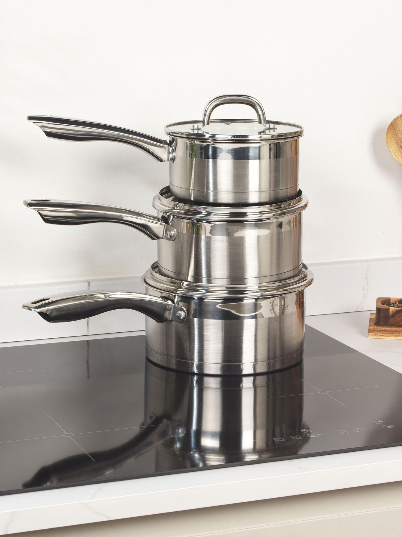 Salter Timeless Collection 3pc Pan Set
