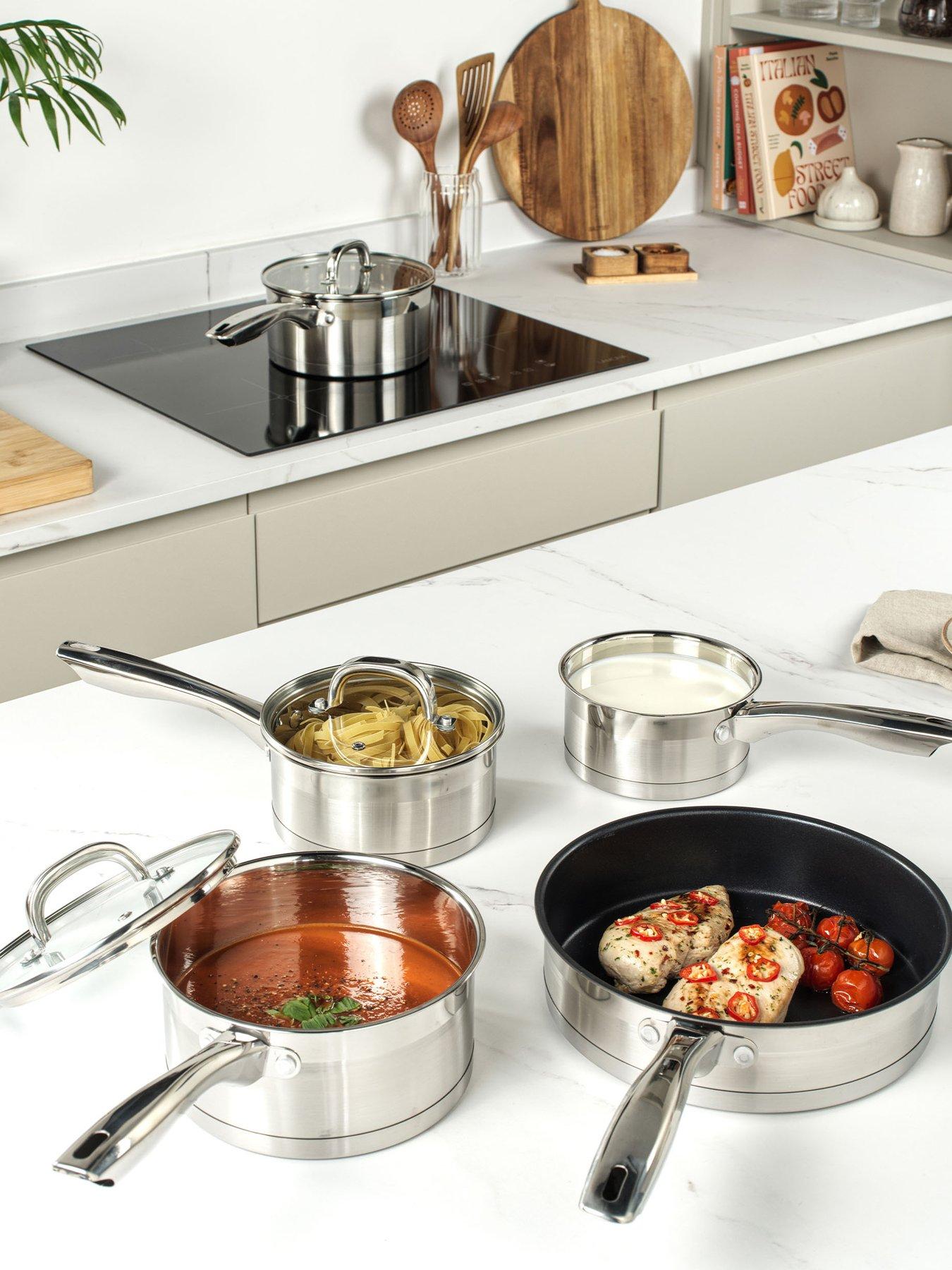 Salter 5pc Timeless Collection Pan Set