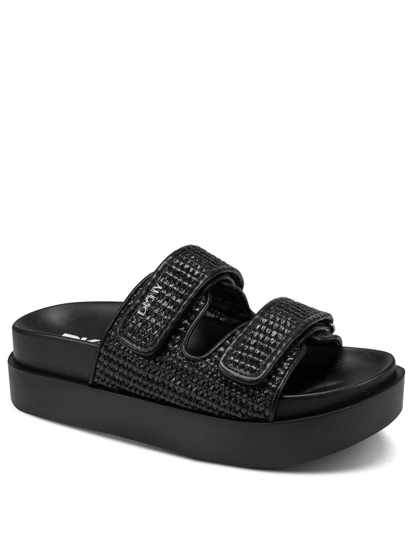 Image 2 of 5 of DKNY Piper - Platform Sandal 30mm - Black