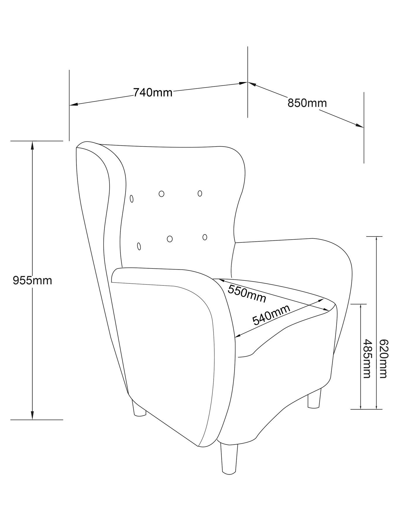 Image 6 of 7 of The Very Collection Boden Accent Chair - FSC&reg; Certified