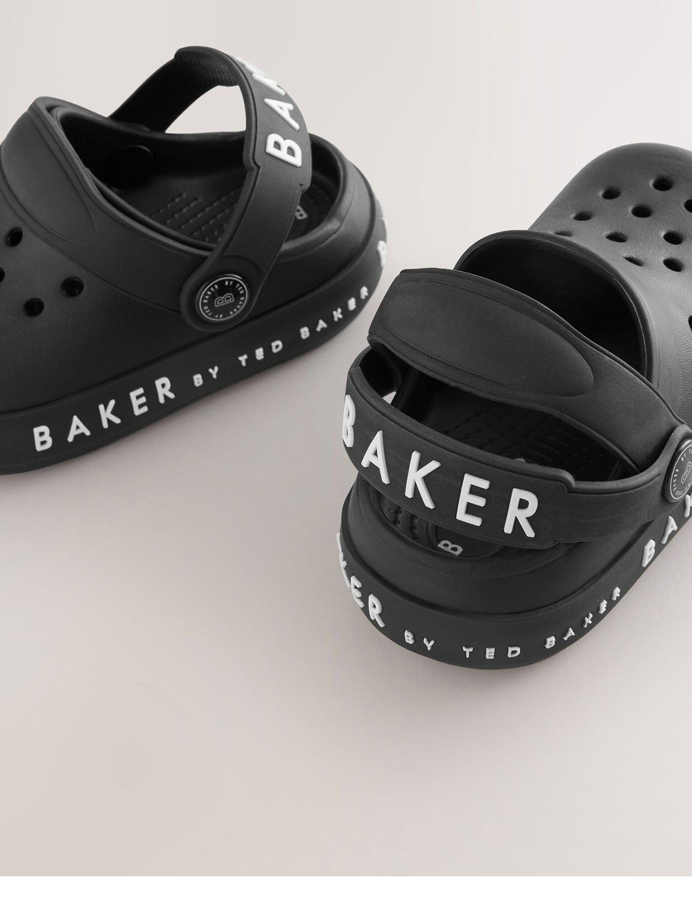 Image 3 of 6 of Ted Baker Younger Boys Logo Clog Shoes - Black