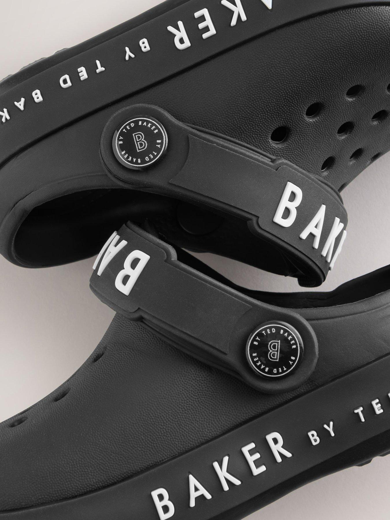 Image 6 of 6 of Ted Baker Younger Boys Logo Clog Shoes - Black