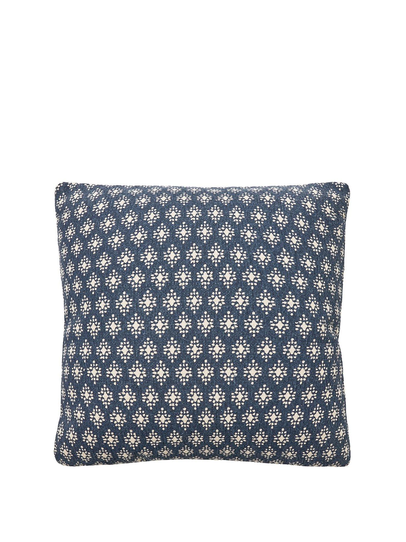 Image 2 of 5 of The Very Collection Zen Block Print Cushion