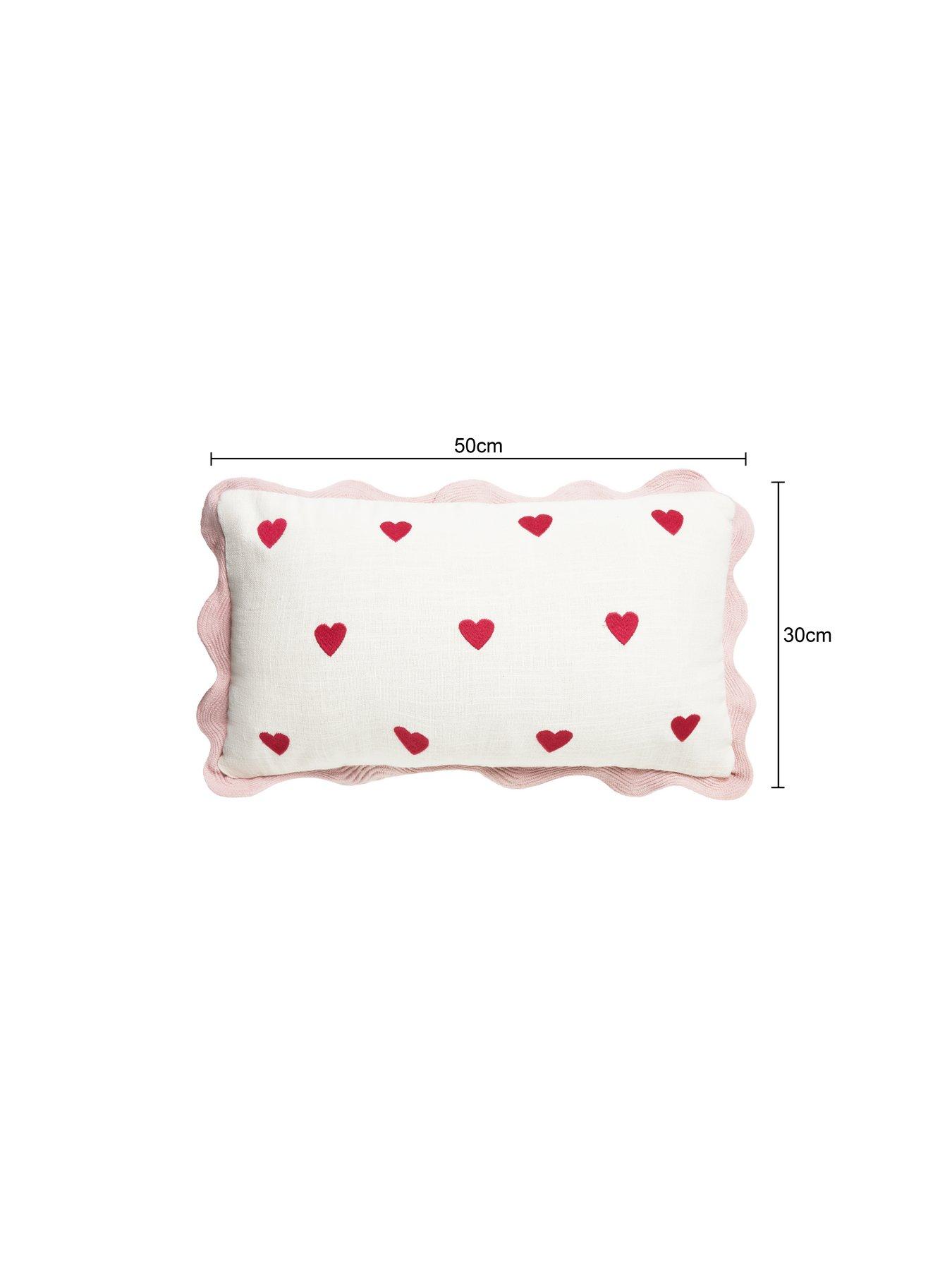 Image 3 of 4 of The Very Collection Valentines Heart Cushion