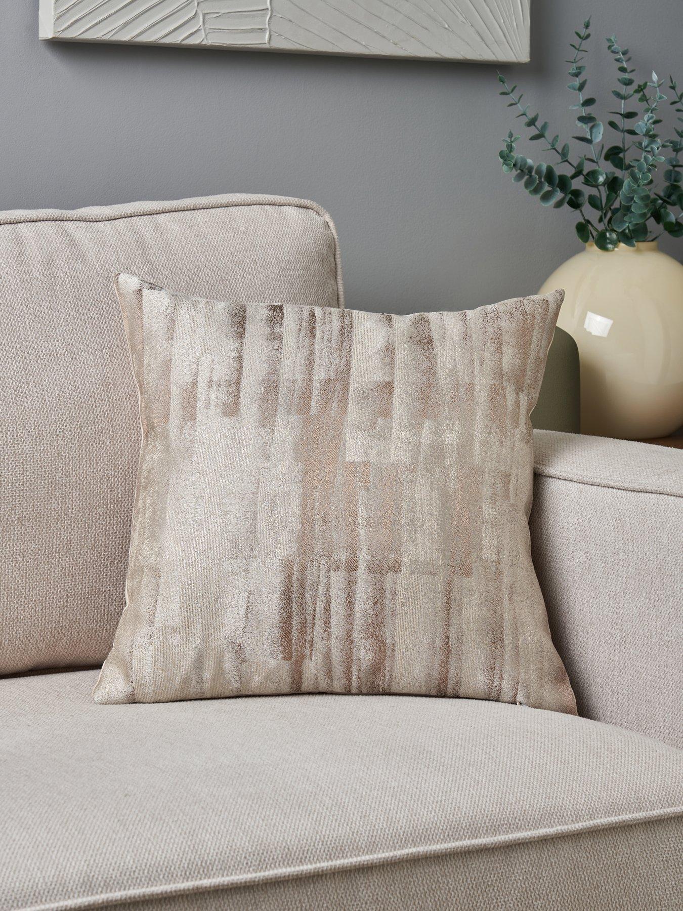 The Very Collection Elemental Metallic Print Cushion