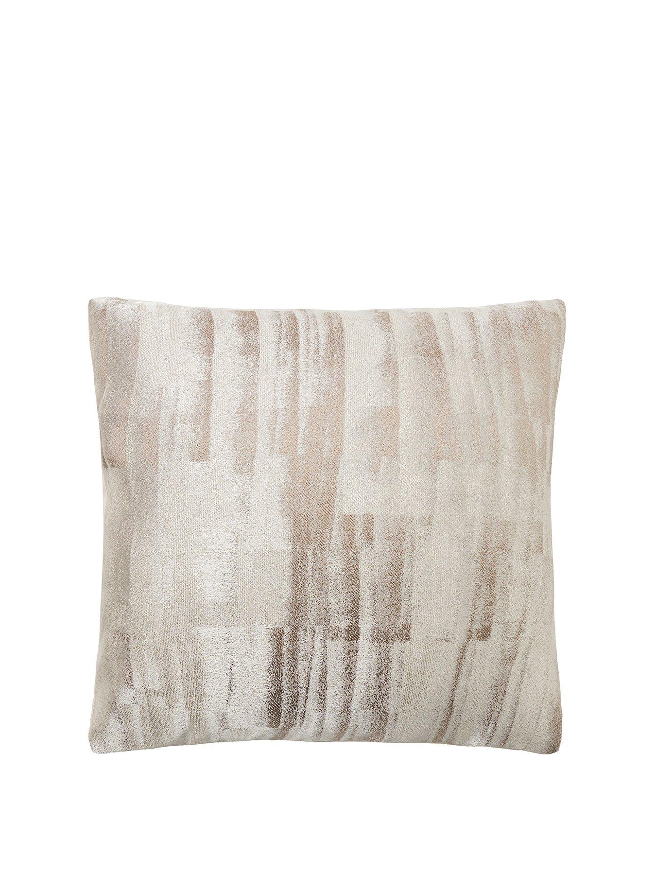 stillFront image of the-very-collection-elemental-metallic-print-cushion