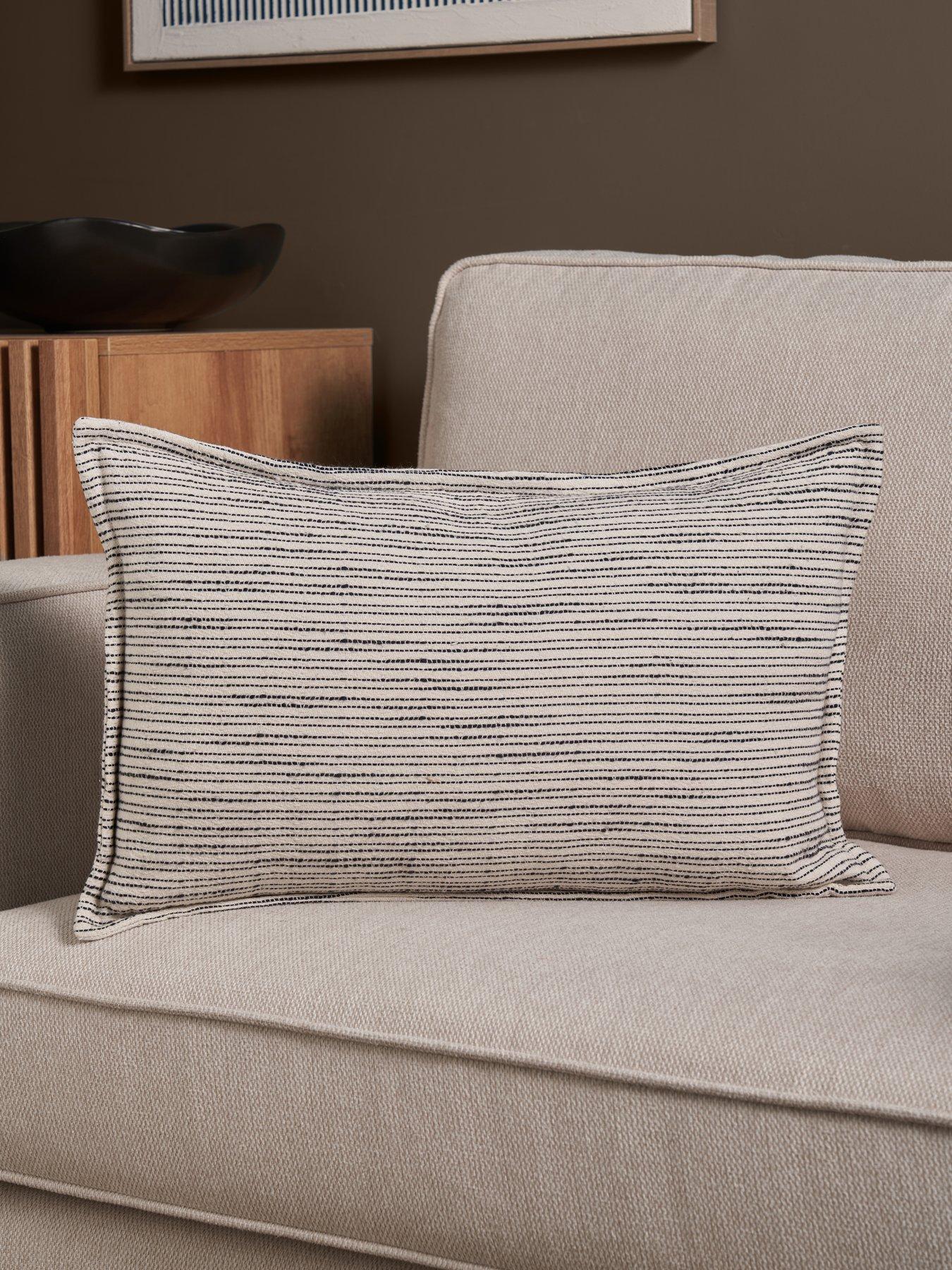 The Very Collection Zen Pinstripe Bolster Cushion