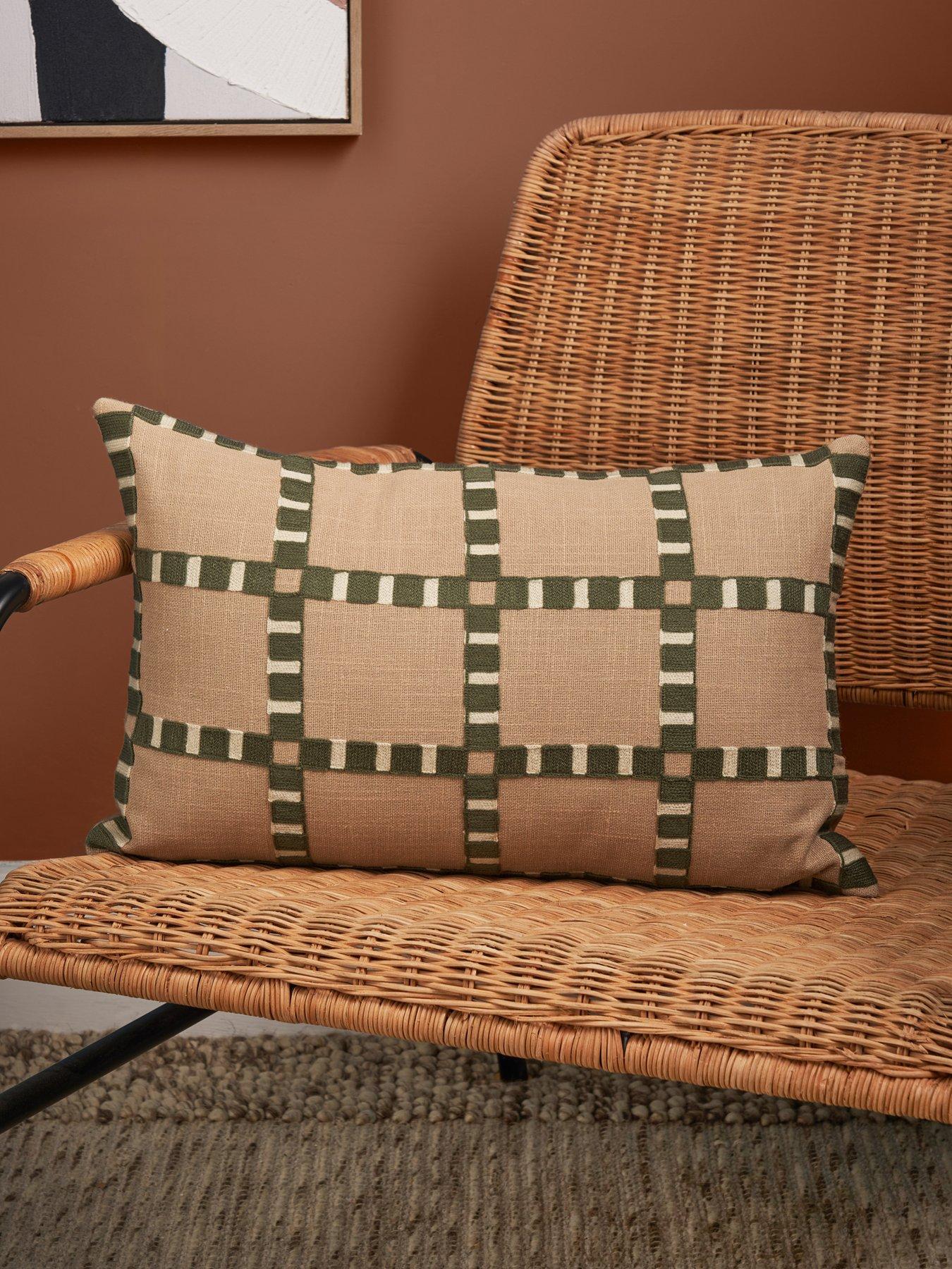 The Very Collection Revive Tracks Bolster Cushion