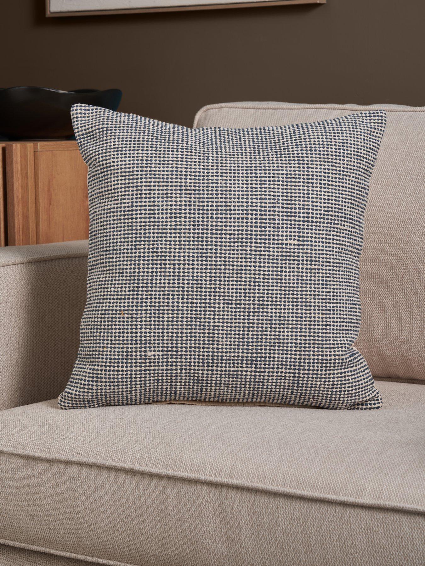 The Very Collection Zen Woven Dot Cushion