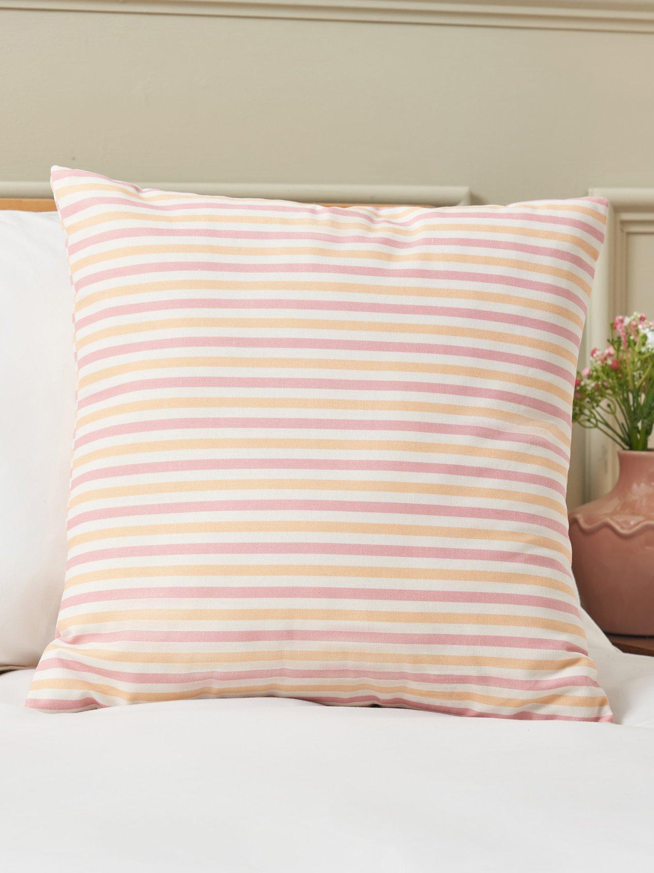 The Very Collection Spring Garden Multi Stripe Cushion