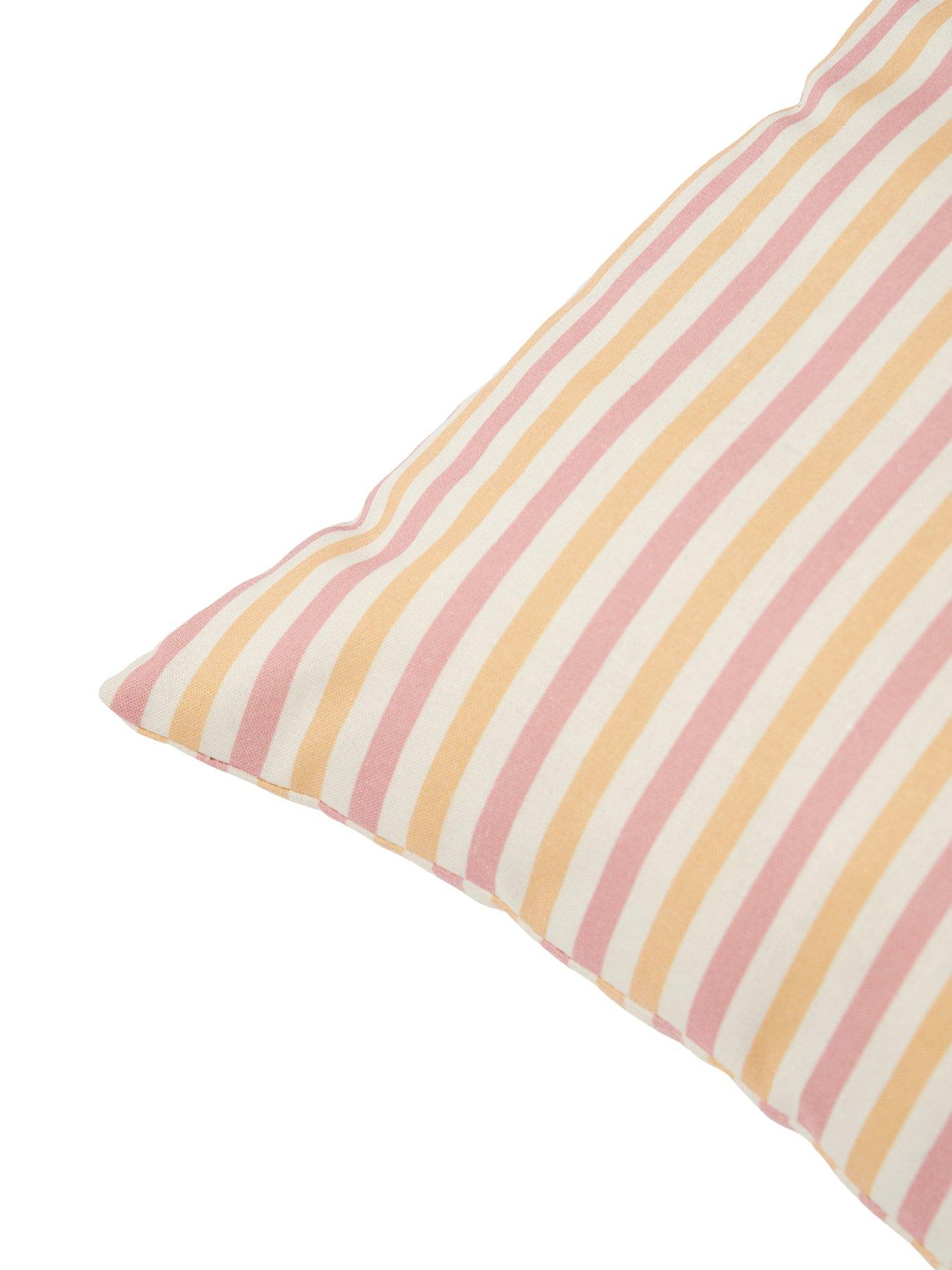  image of the-very-collection-spring-garden-multi-stripe-cushion