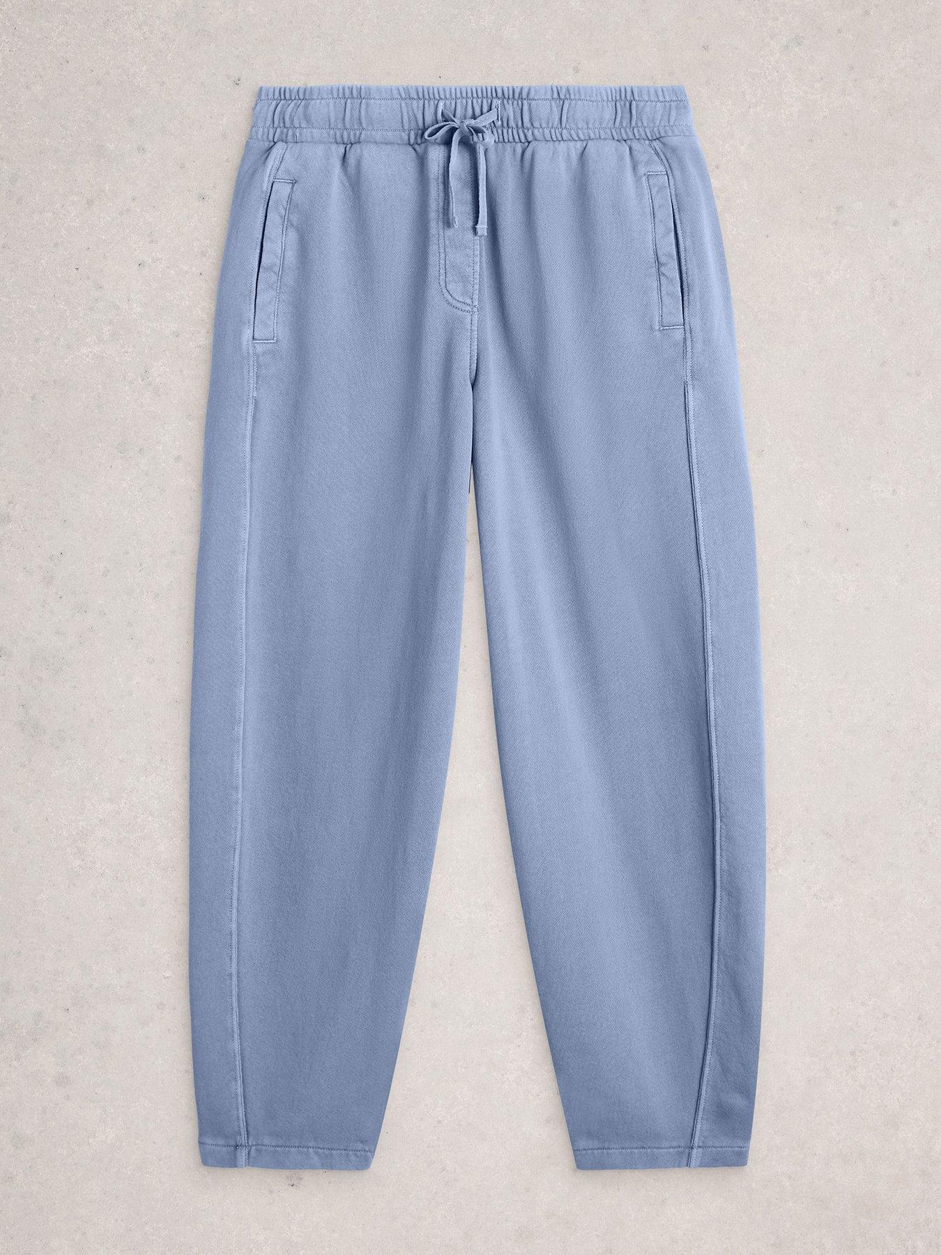 Image 5 of 6 of White Stuff Daydreamer Barrel Jogger - Blue