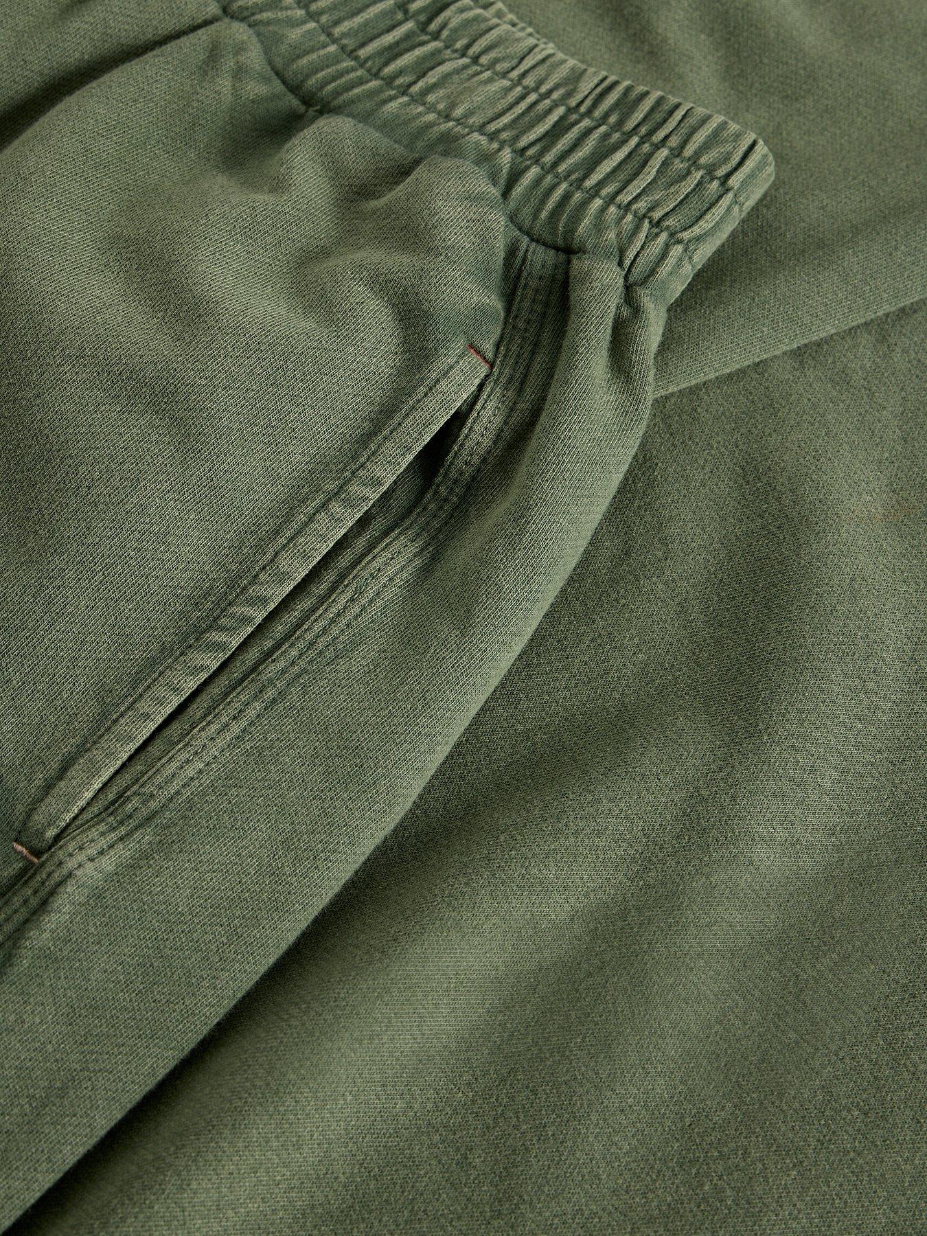  image of white-stuff-parker-wide-leg-jogger-green