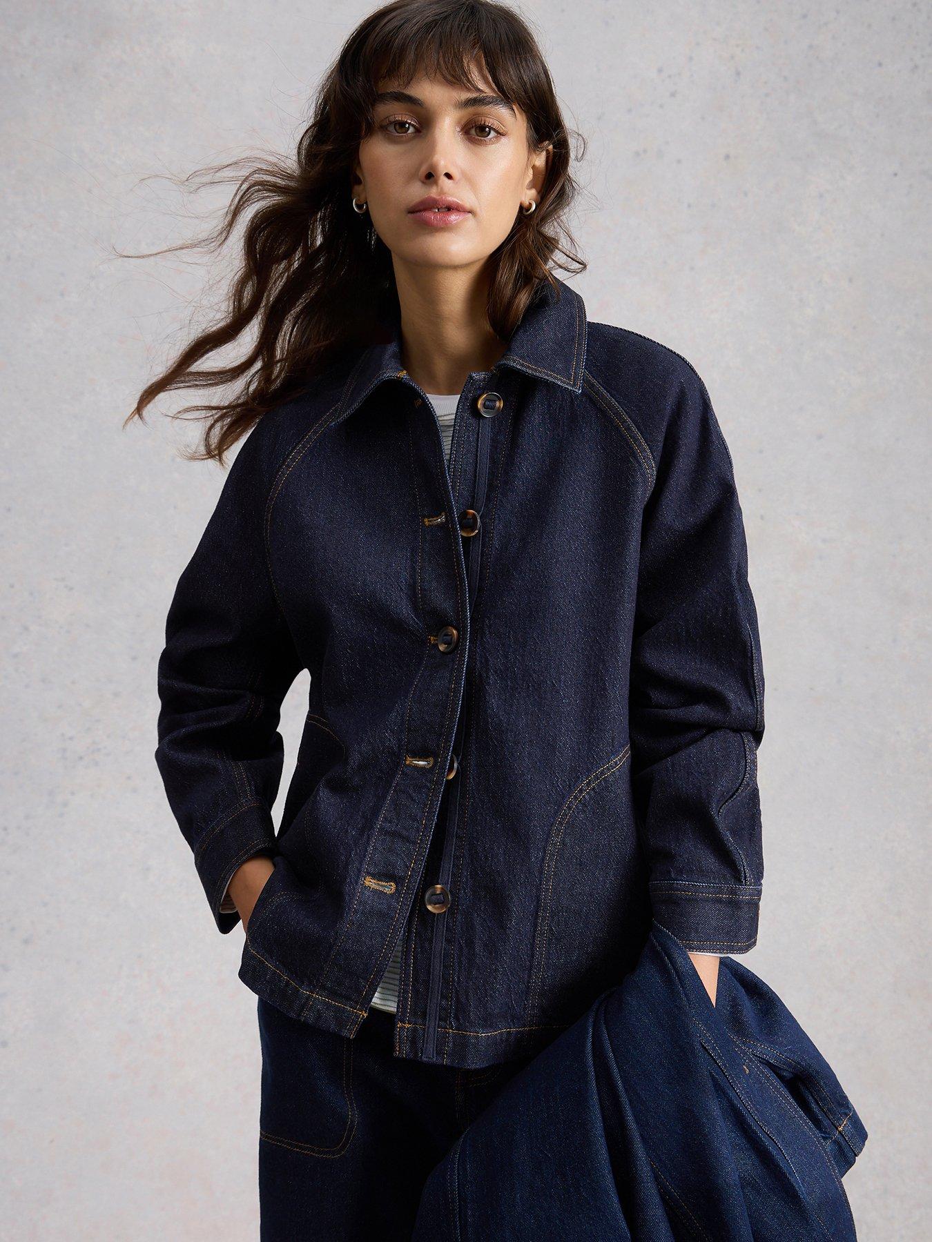 White Stuff Eden Denim Jacket - Blue