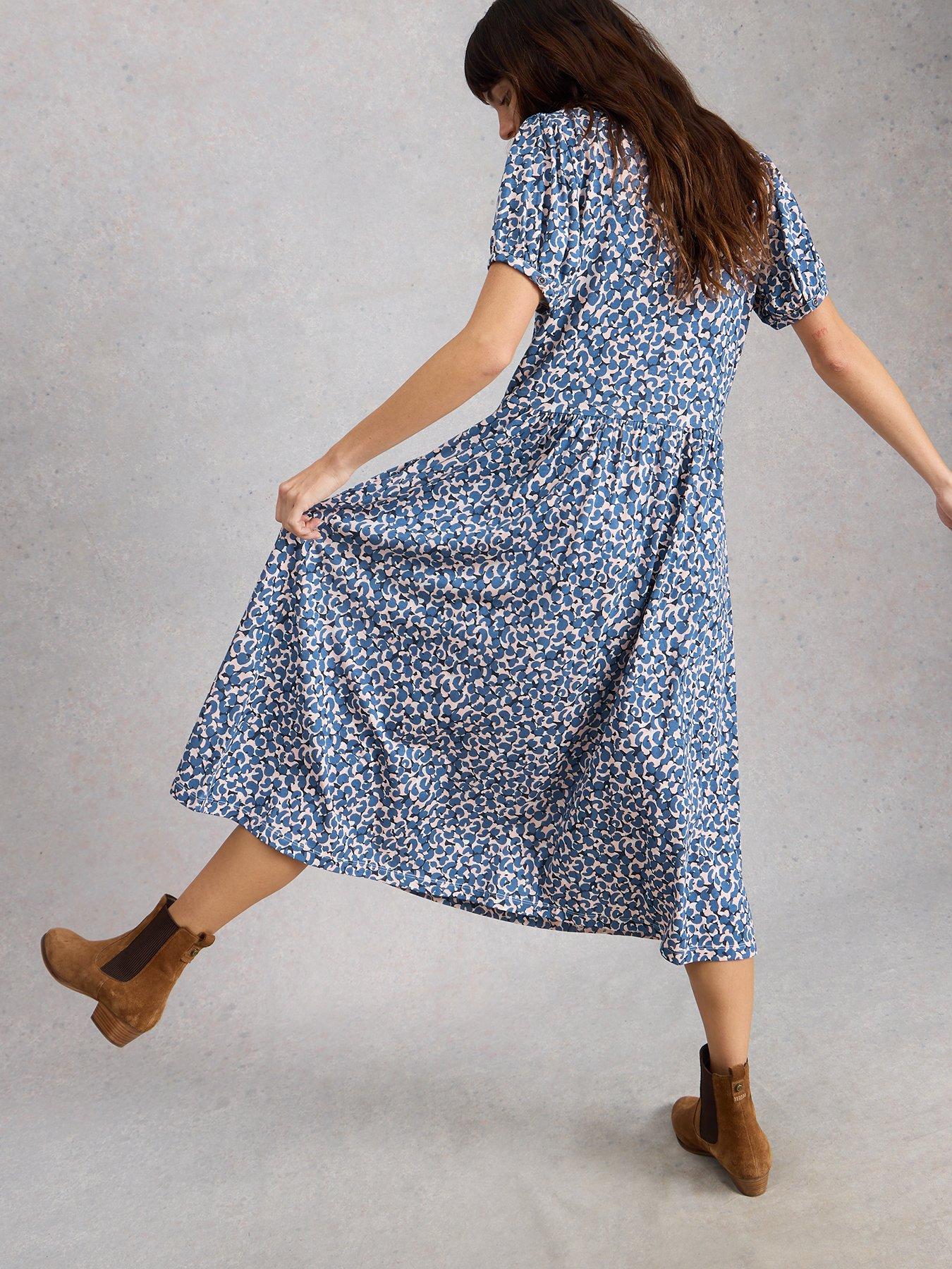 stillFront image of white-stuff-leah-jersey-dress-blue