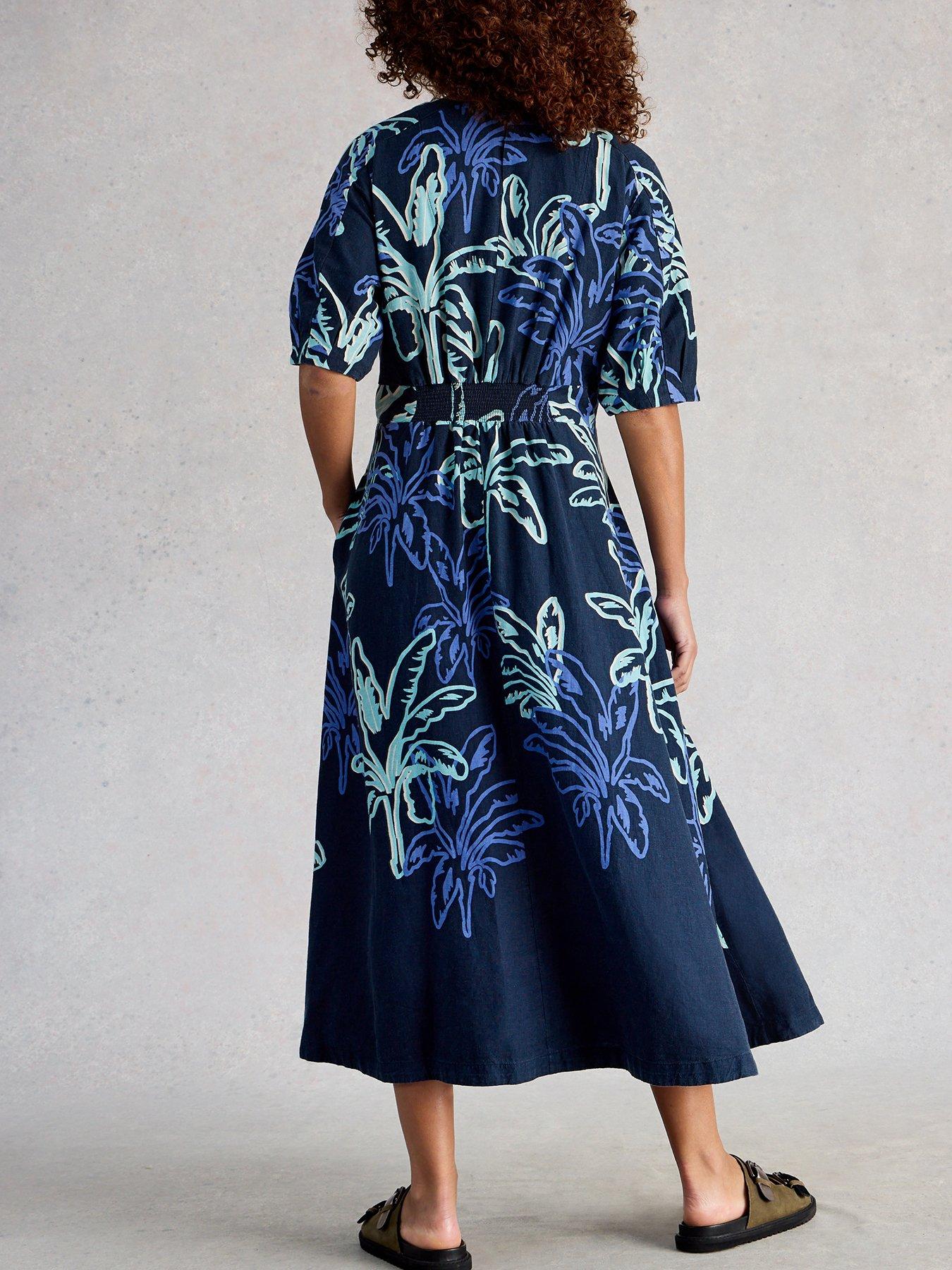 Image 2 of 6 of White Stuff Kate Linen Blend Dress