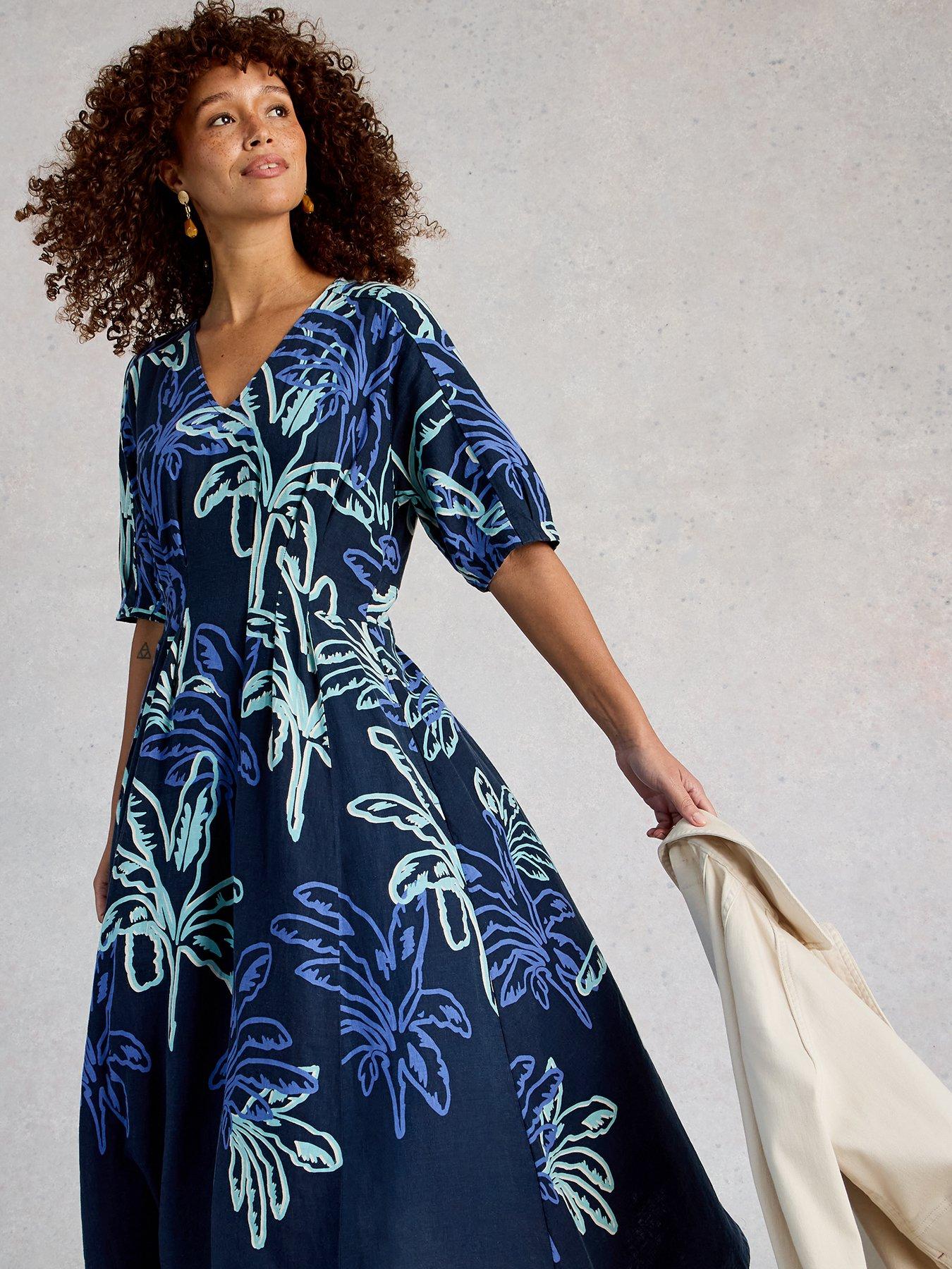 Image 3 of 6 of White Stuff Kate Linen Blend Dress