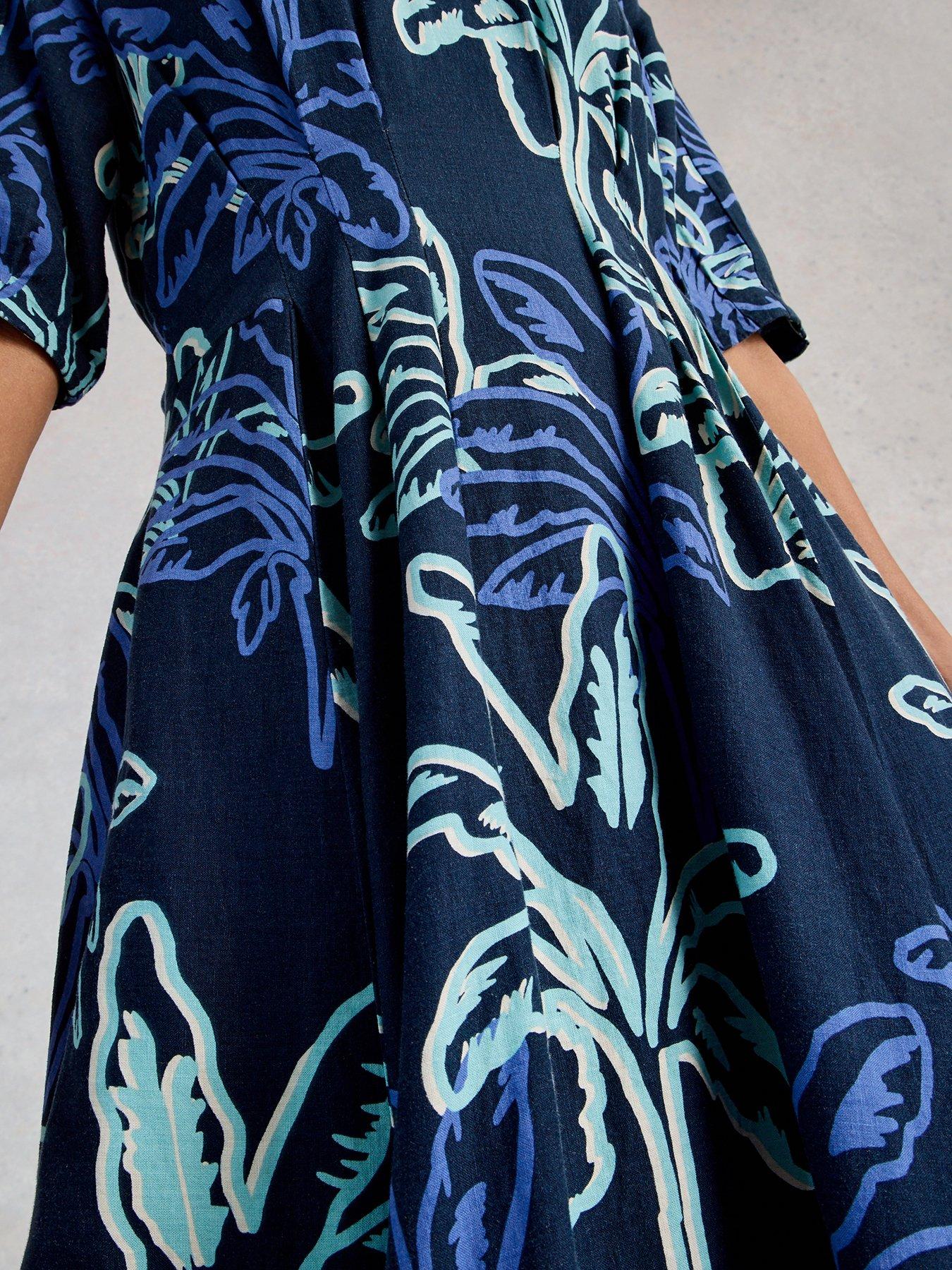 Image 4 of 6 of White Stuff Kate Linen Blend Dress