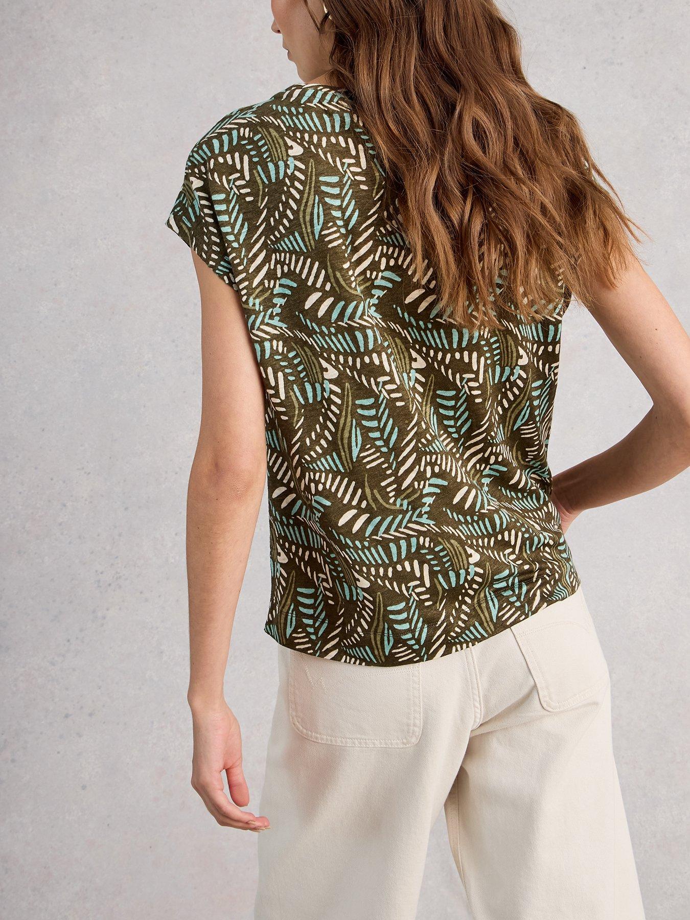 Image 2 of 6 of White Stuff Rowan Linen Tee