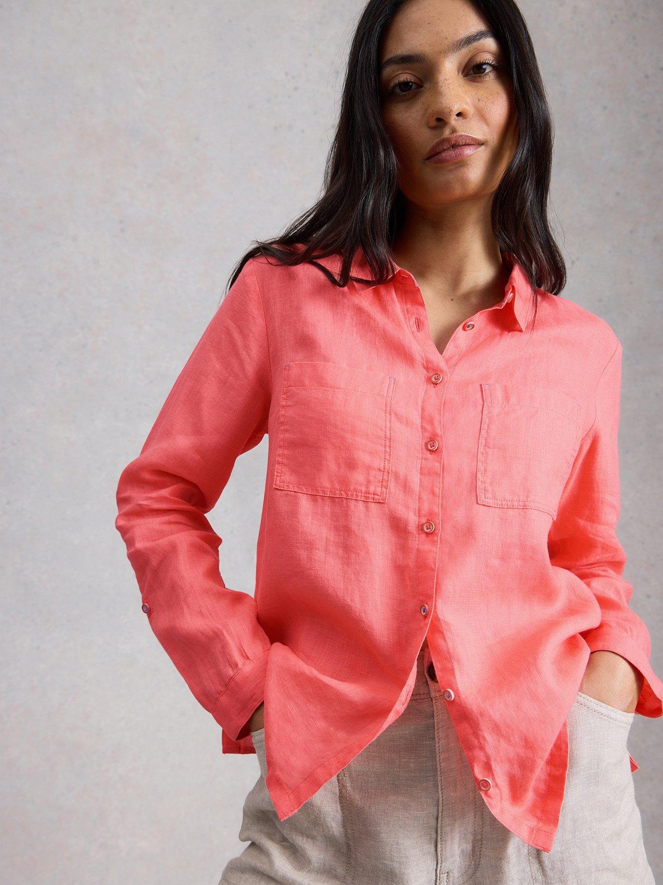 white-stuff-sophie-linen-shirt-mid-coral