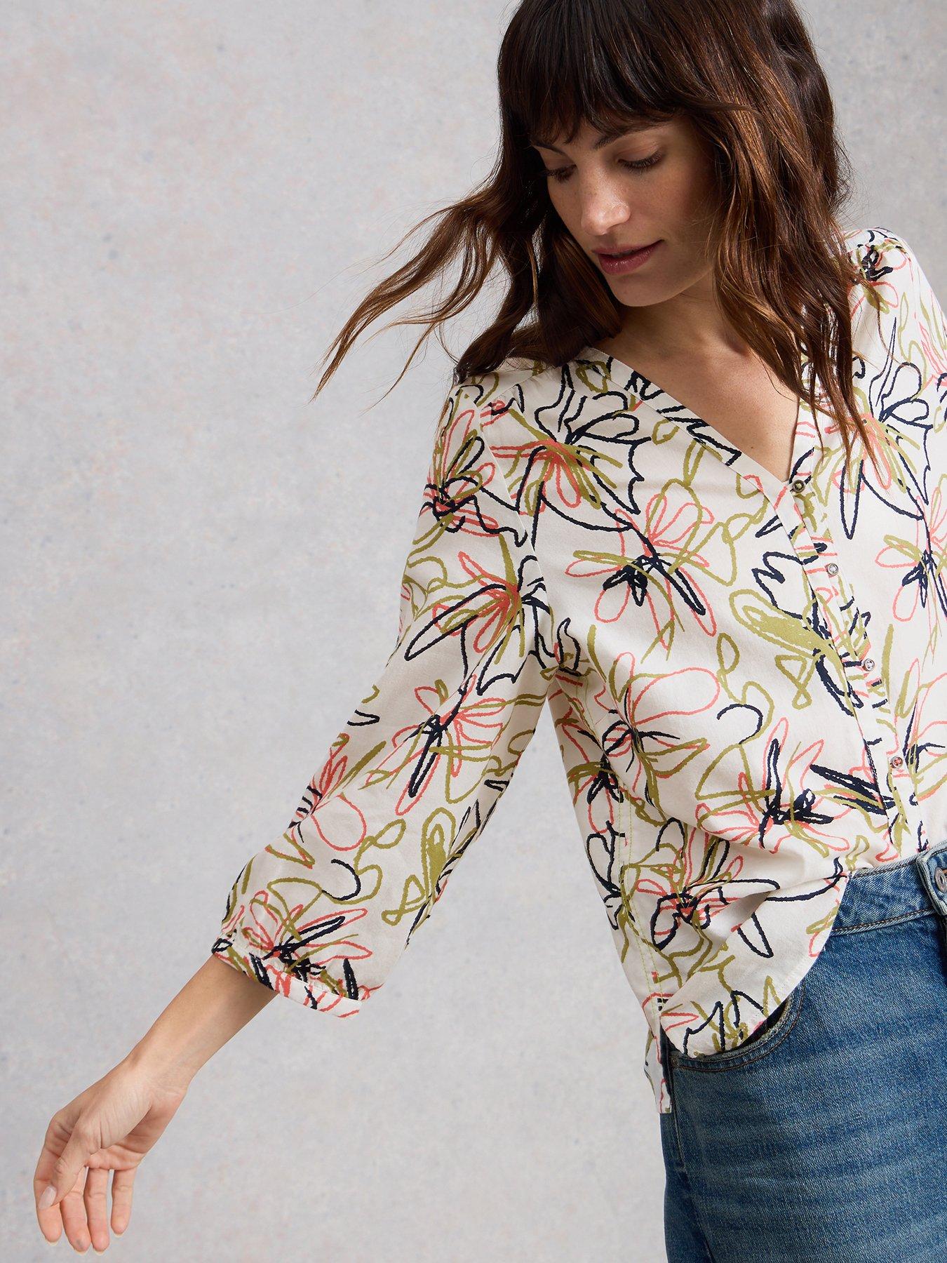 front image of white-stuff-ruby-cotton-top-white