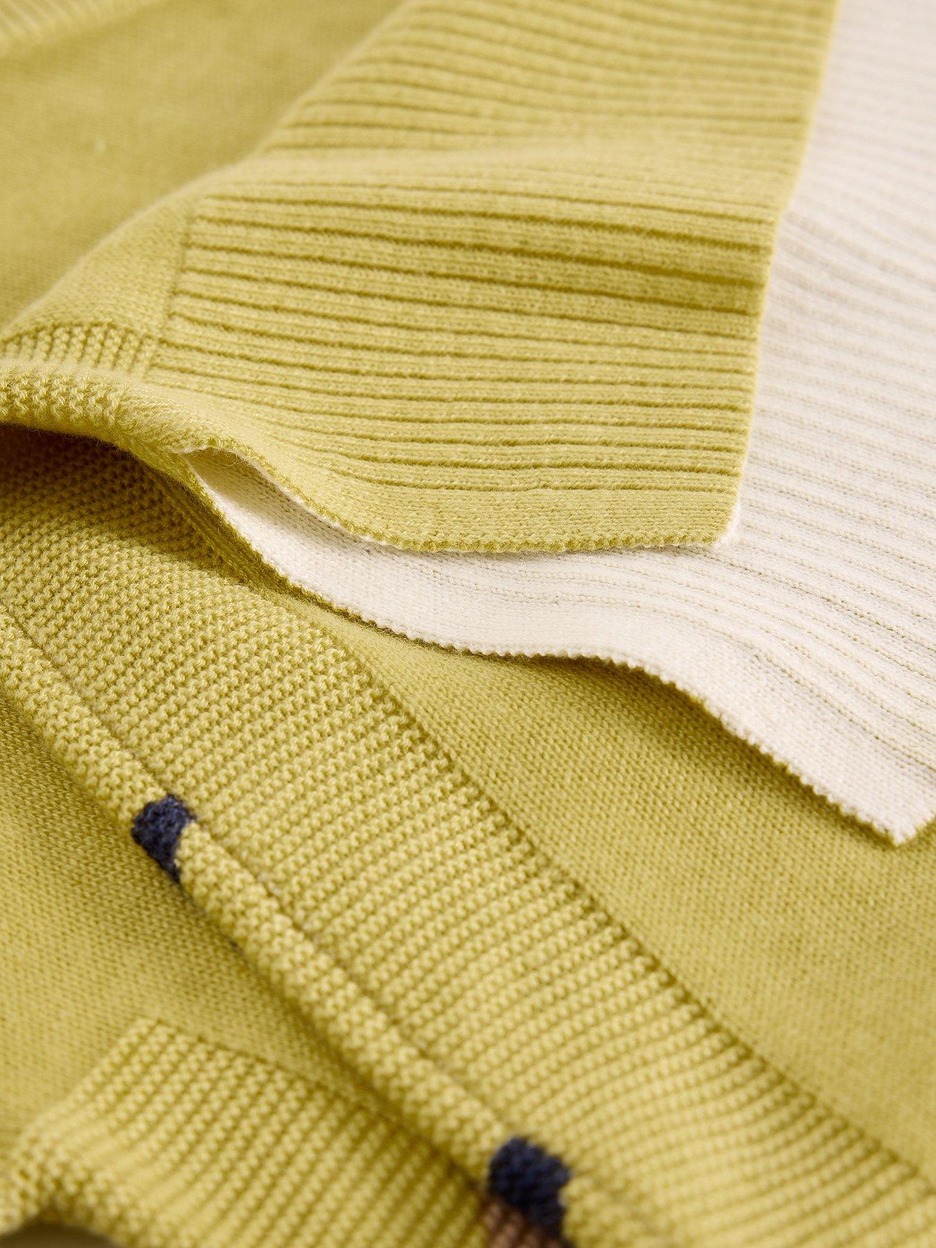 Image 6 of 6 of White Stuff Olive Print Jumper - Yellow