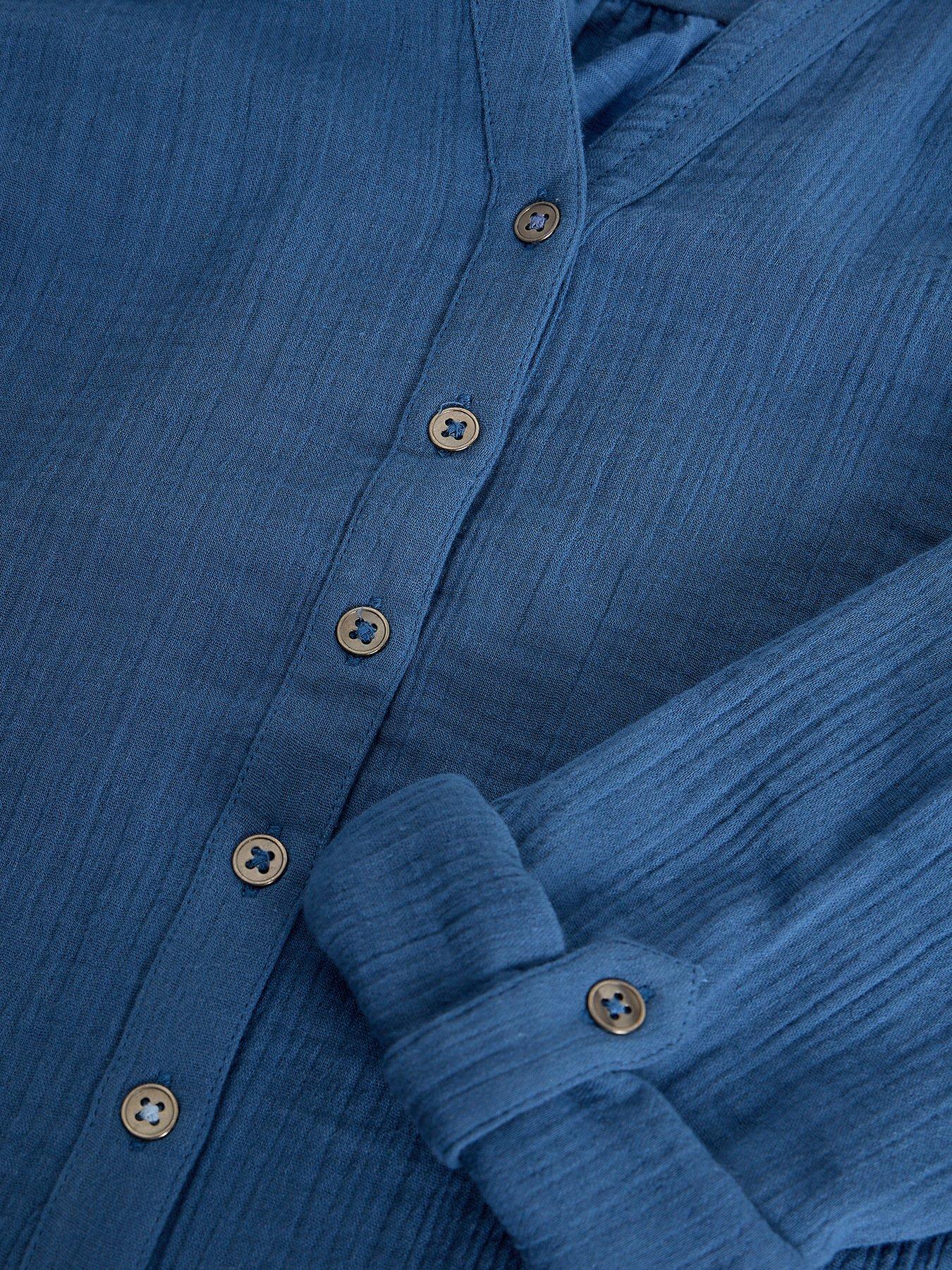  image of white-stuff-annie-double-cloth-shirt