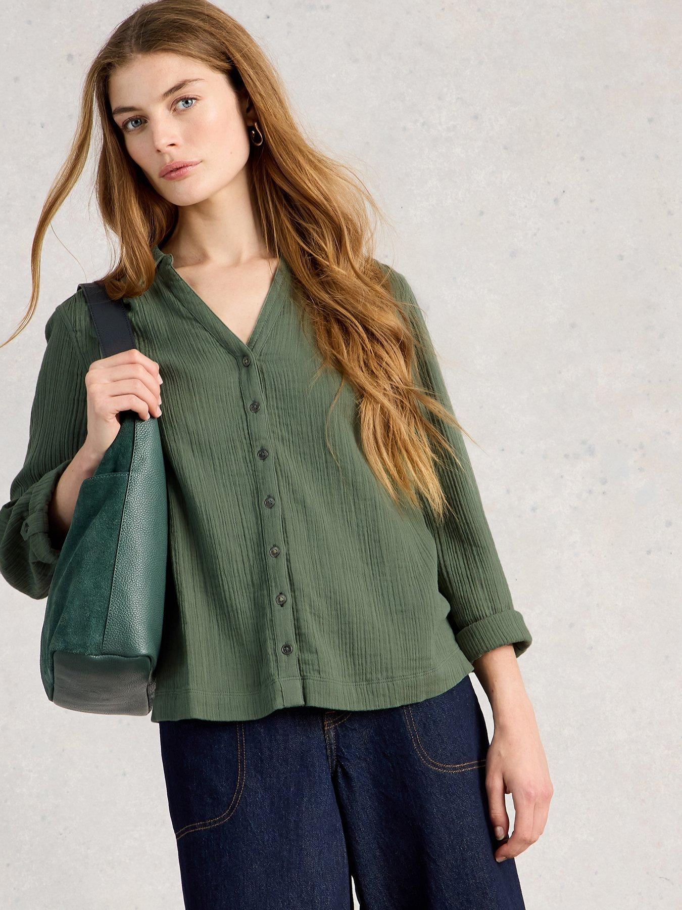 White Stuff Annie Double Cloth Shirt