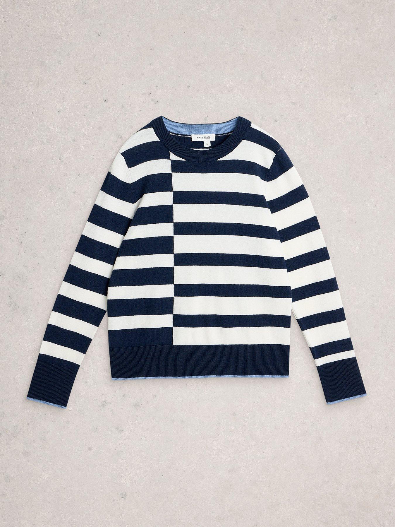 Image 5 of 6 of White Stuff Katie Stripe Jumper