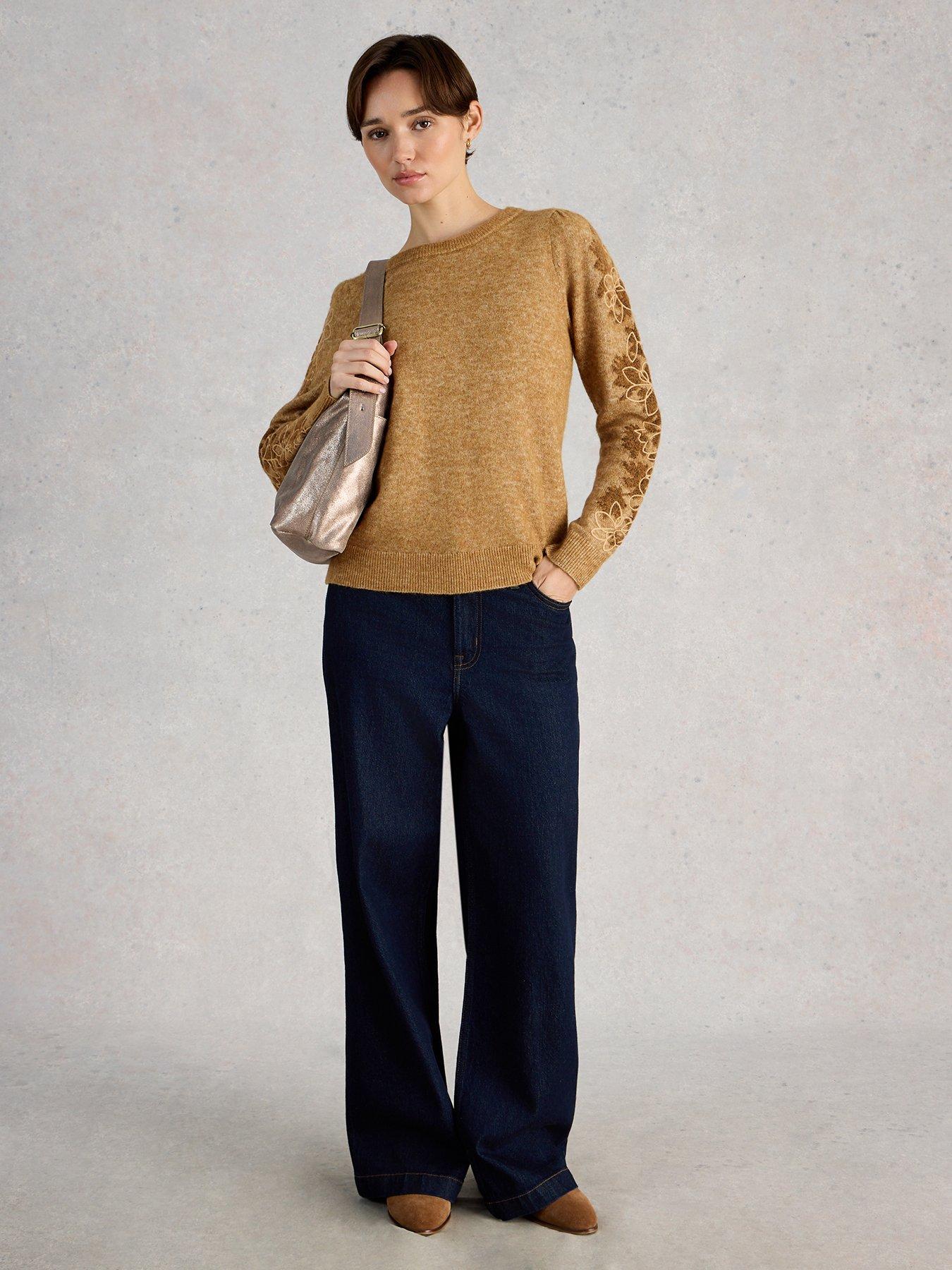 Image 3 of 6 of White Stuff Jodie Embroidered Jumper